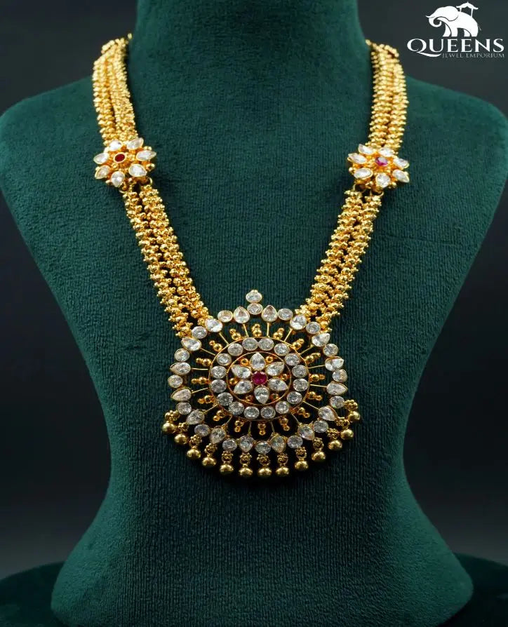 MITHRA ZIRCON HARAM - Queens Jewel Emporium