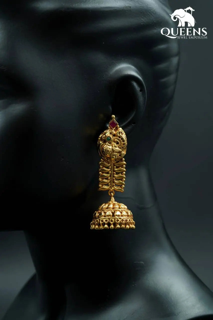 NANDHINI NAGAS JHUMKA - Queens Jewel Emporium