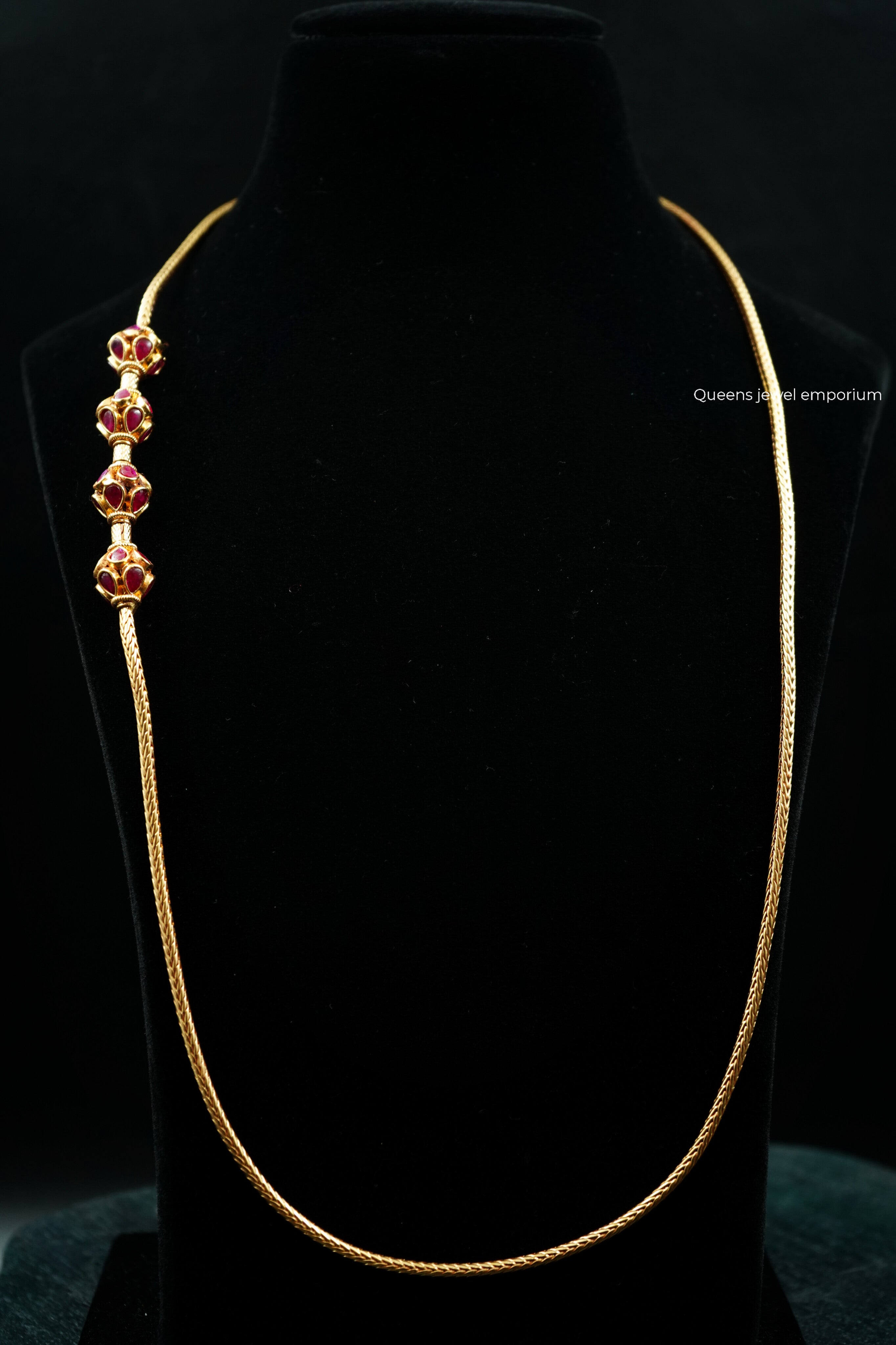 NAVYA KEMP CHAIN - Queens Jewel Emporium