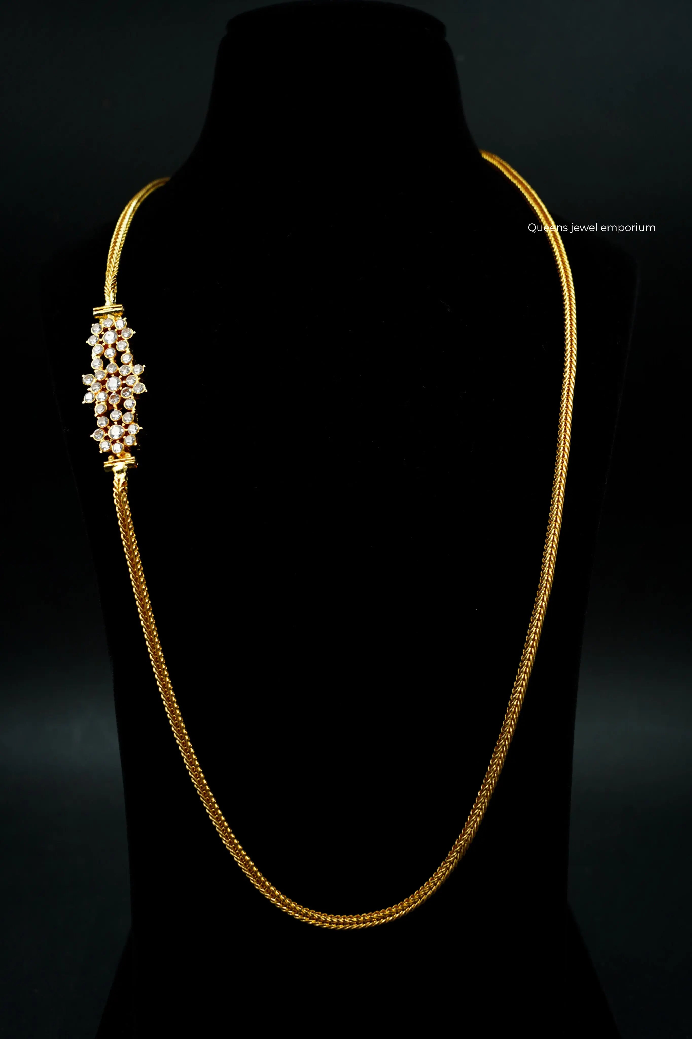 NAVYA MOGAPPU CHAIN - Queens Jewel Emporium