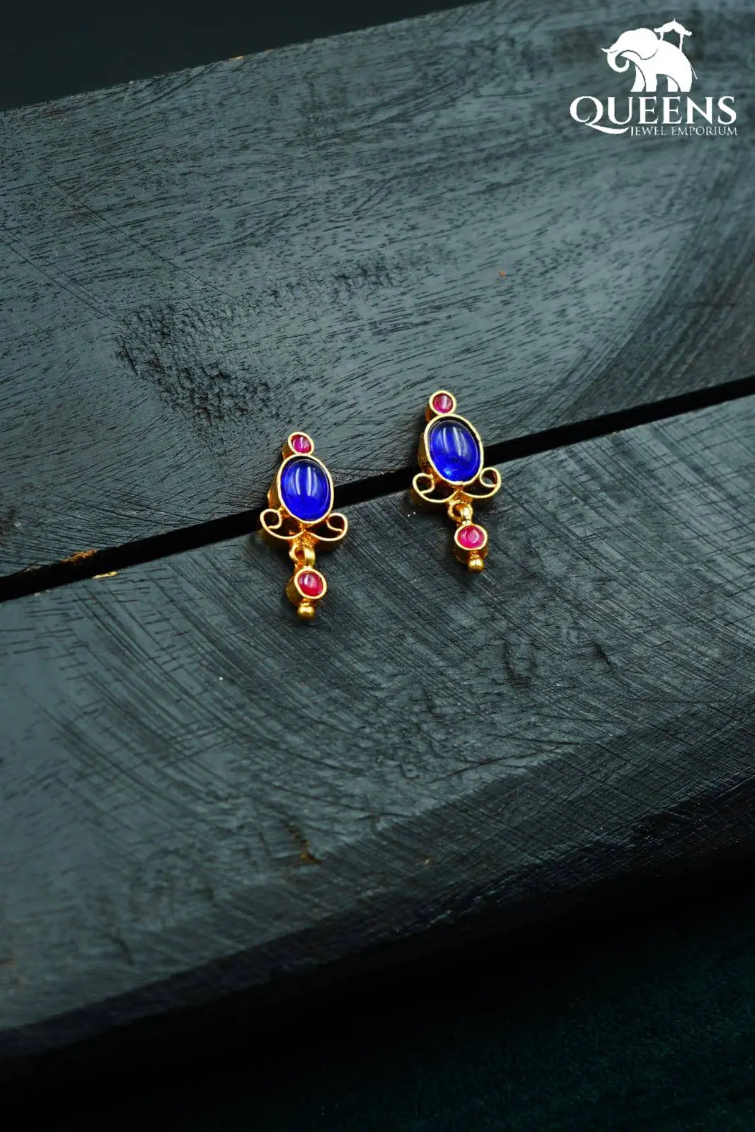 NETHRA SIMPLE EARRINGS - Queens Jewel Emporium