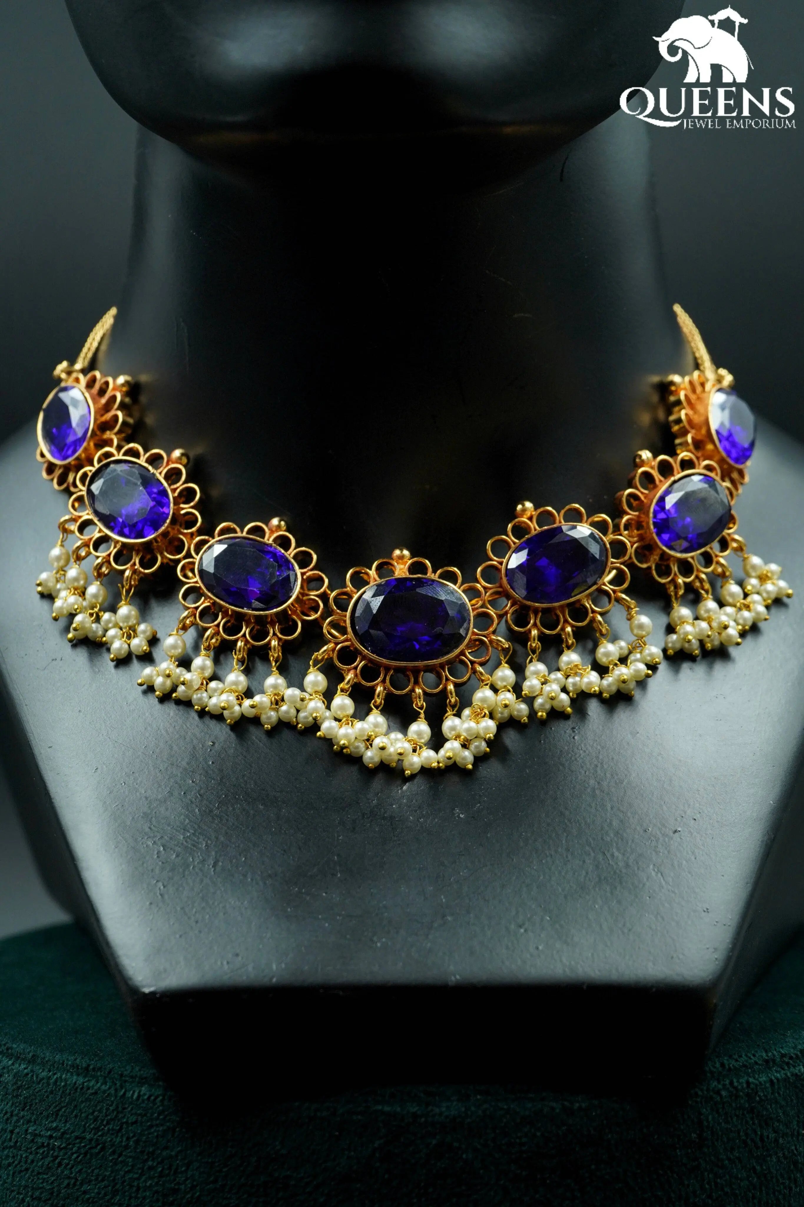 Niharika Necklace Violet