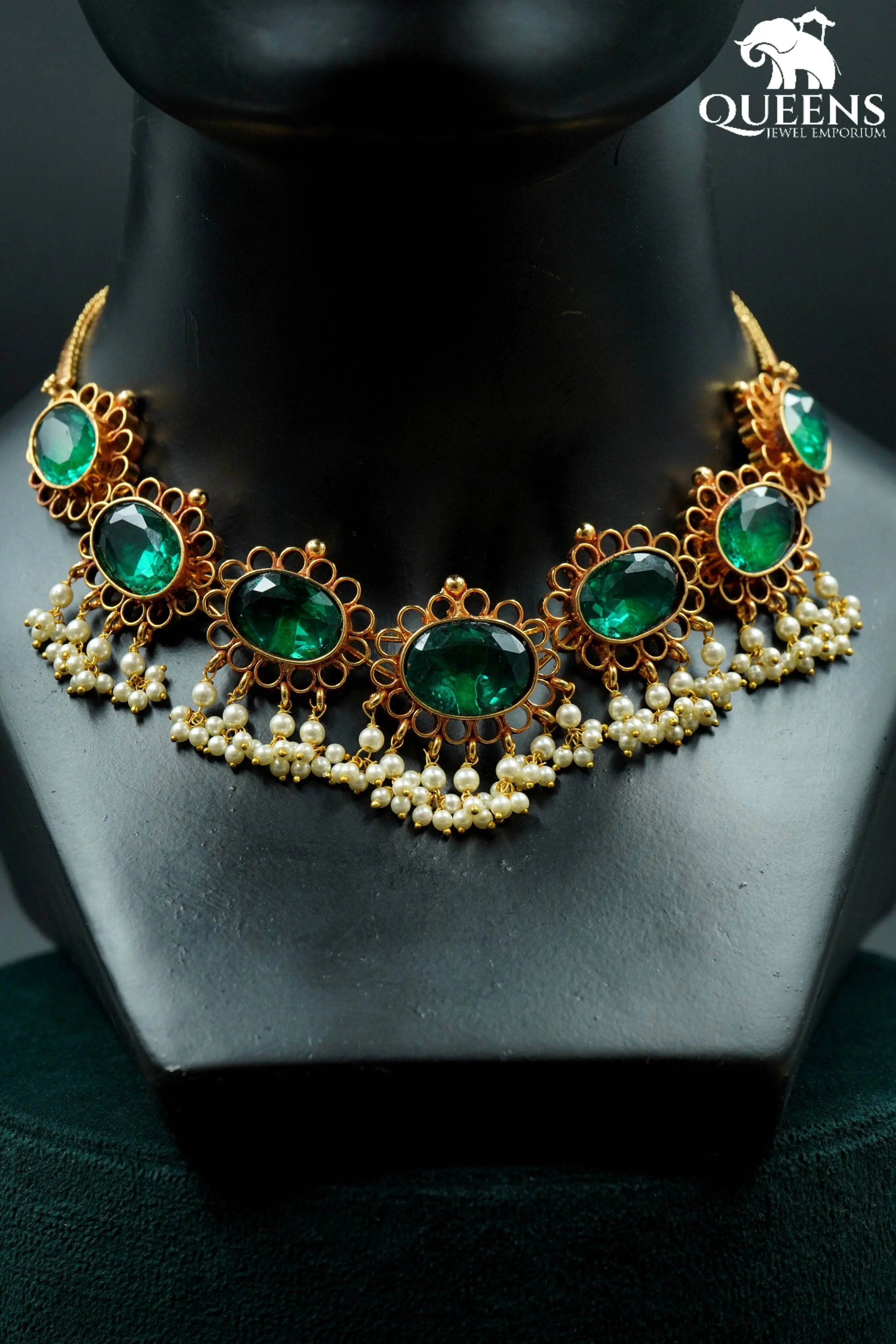 NIHARIKA NECKLACE - Queens Jewel Emporium