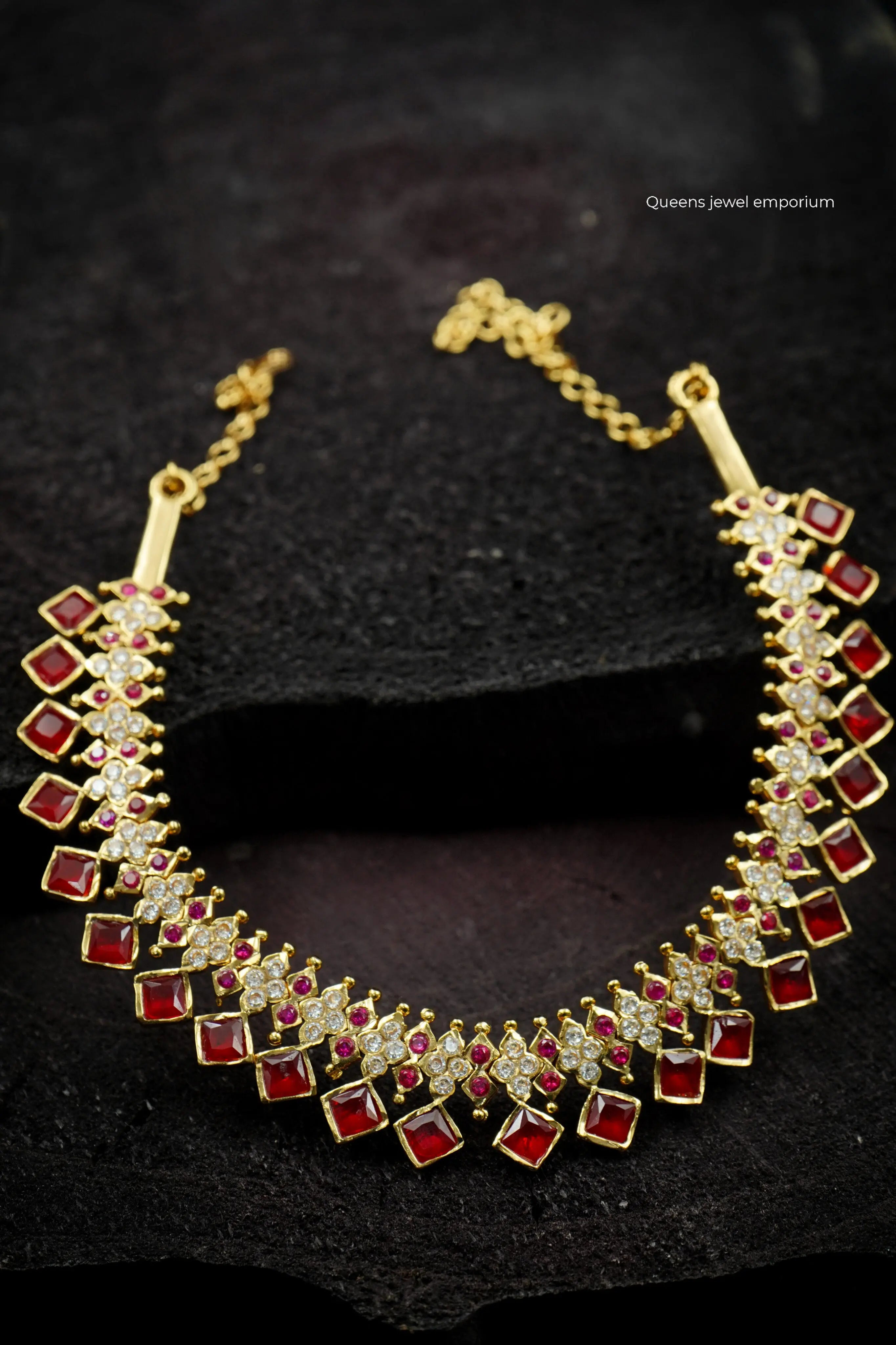 NIKITHRA NECKLACE - Queens Jewel Emporium