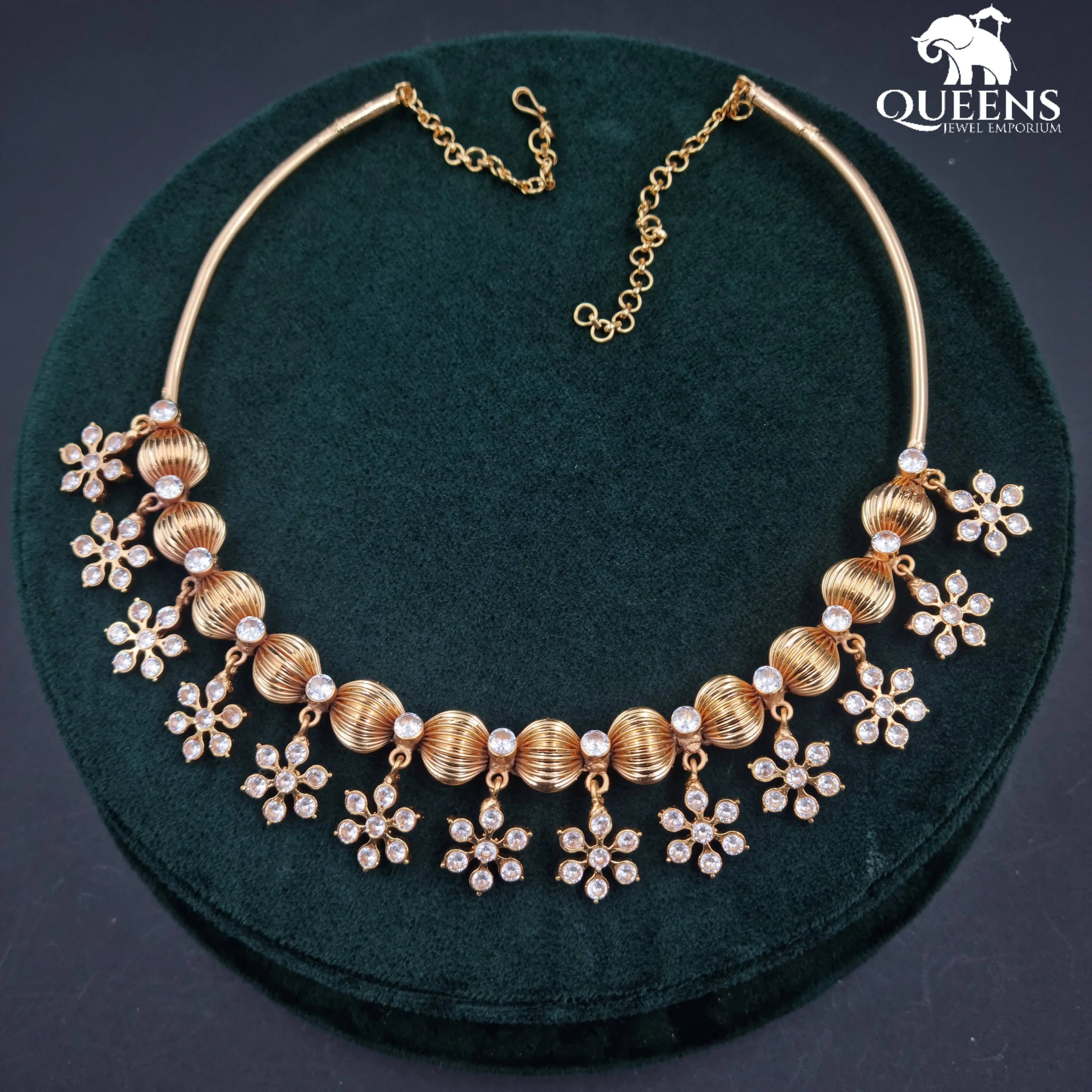 NIRALYA ZIRCON NECKLACE - Queens Jewel Emporium