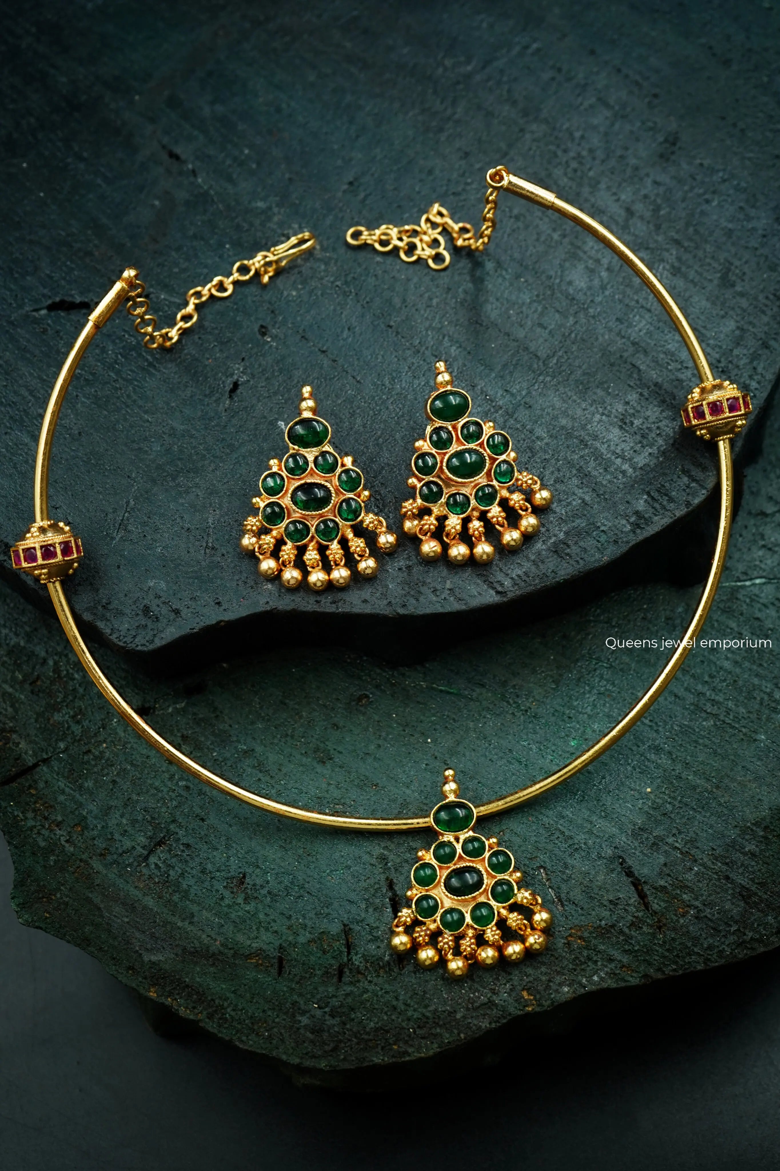 NEELVIZHI NECKLACE - Queens Jewel Emporium