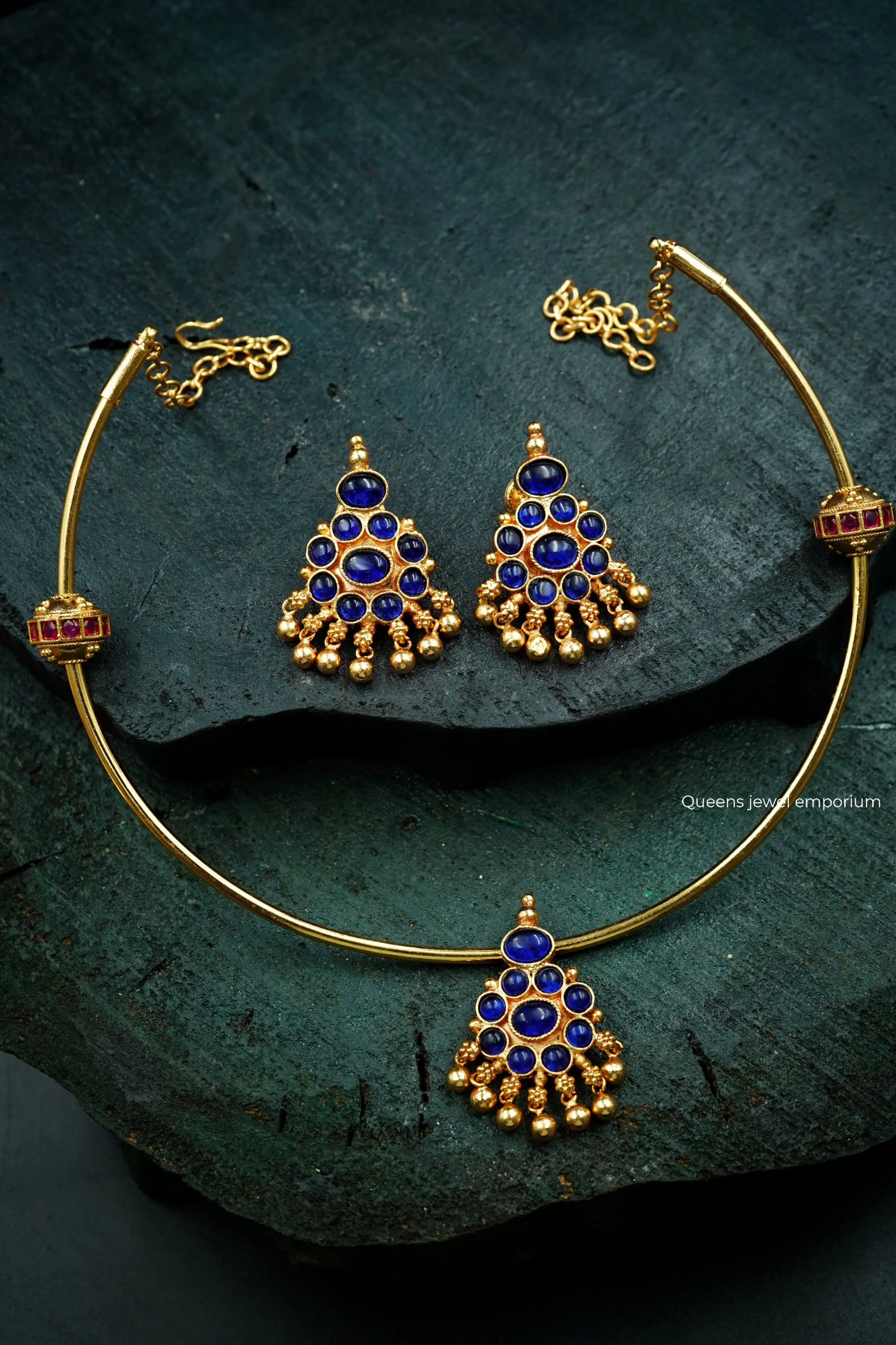 NEELVIZHI NECKLACE - Queens Jewel Emporium