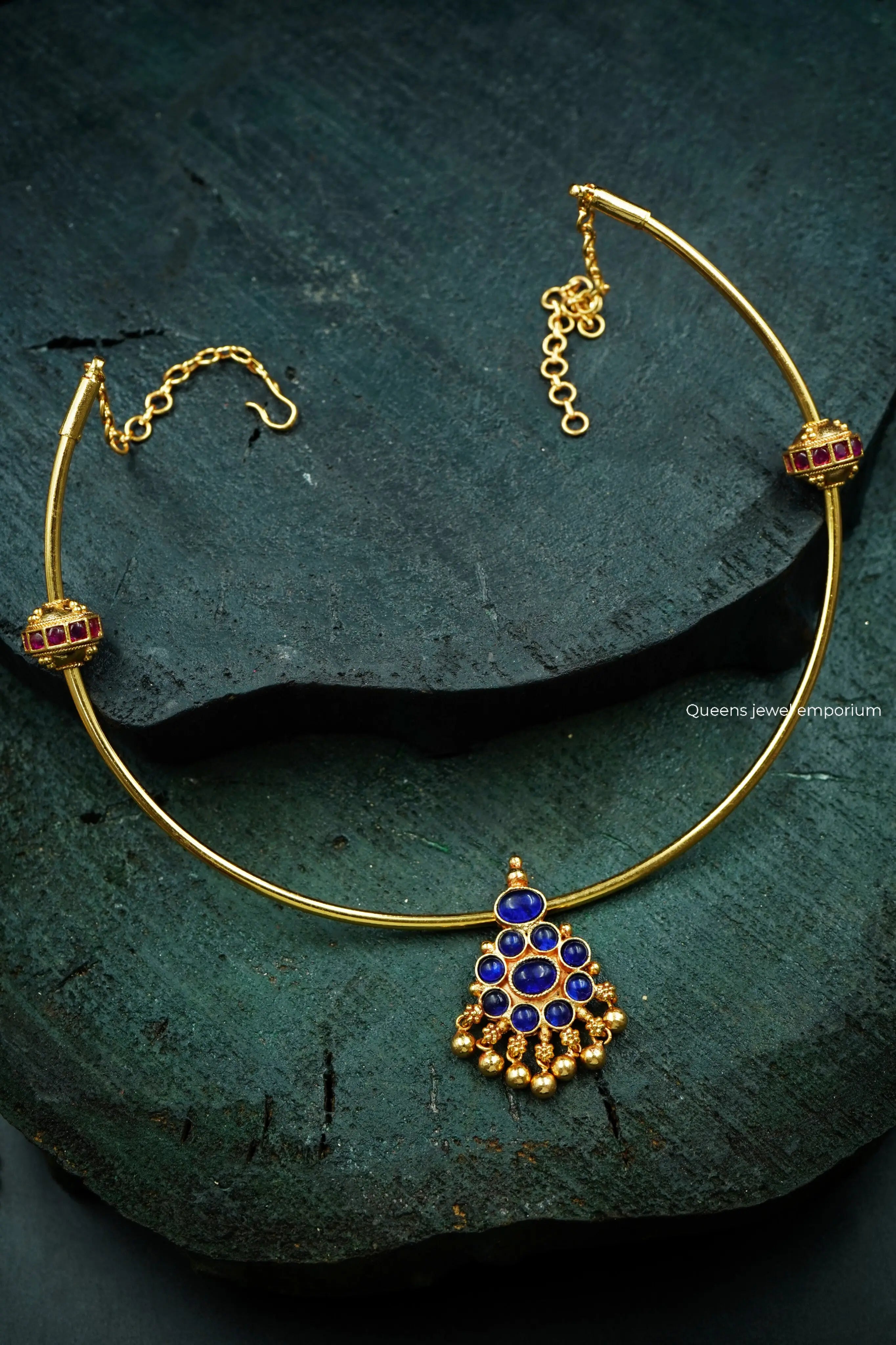 NEELVIZHI NECKLACE - Queens Jewel Emporium