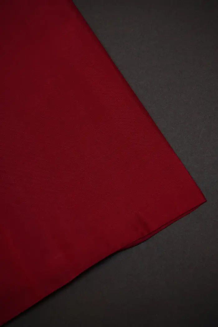 OLD BRICK WITH REDDISH ORANGE PURE KANCHIVARAM SAREE - Queens Jewel Emporium