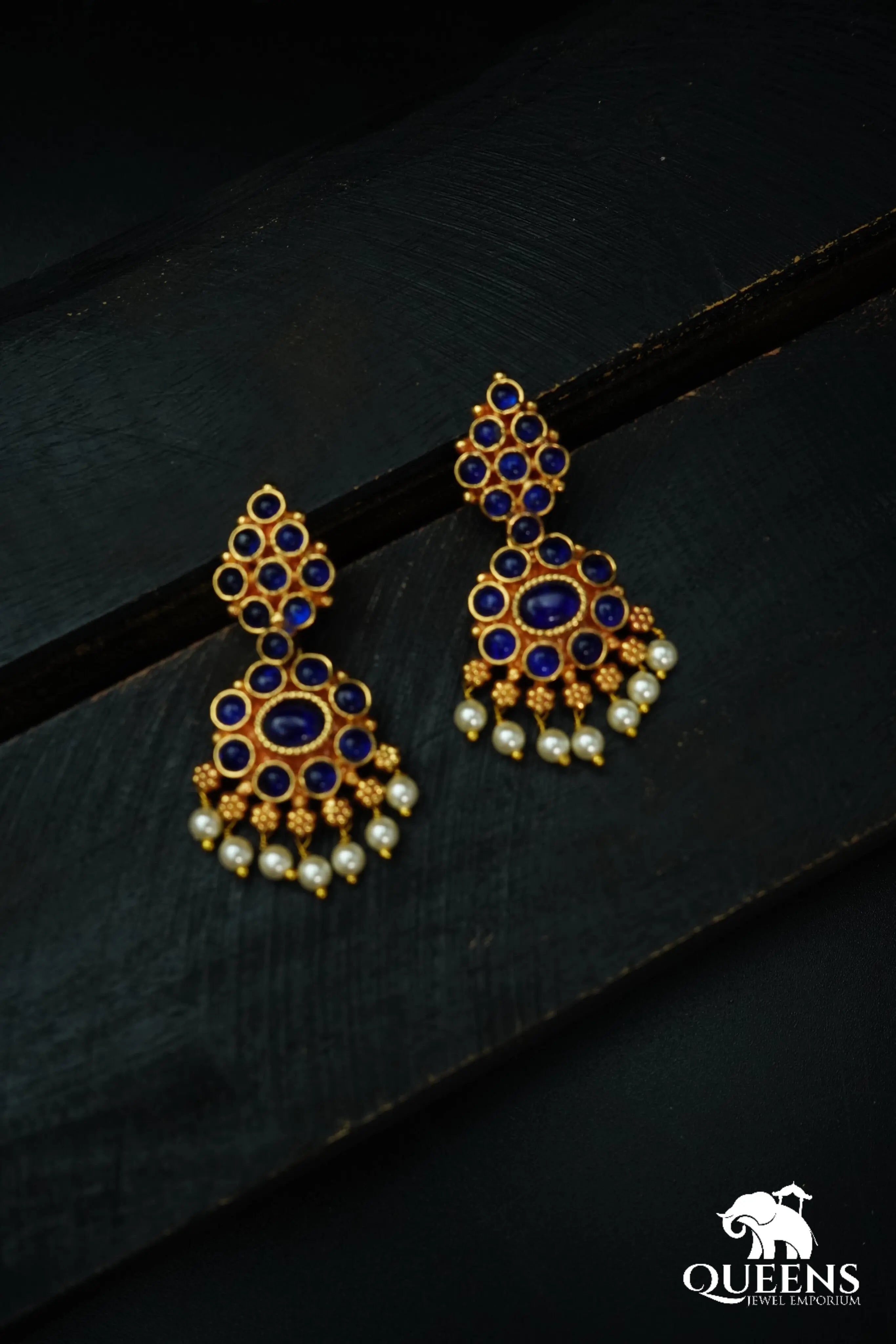 PADHAKAM EARRINGS - Queens Jewel Emporium