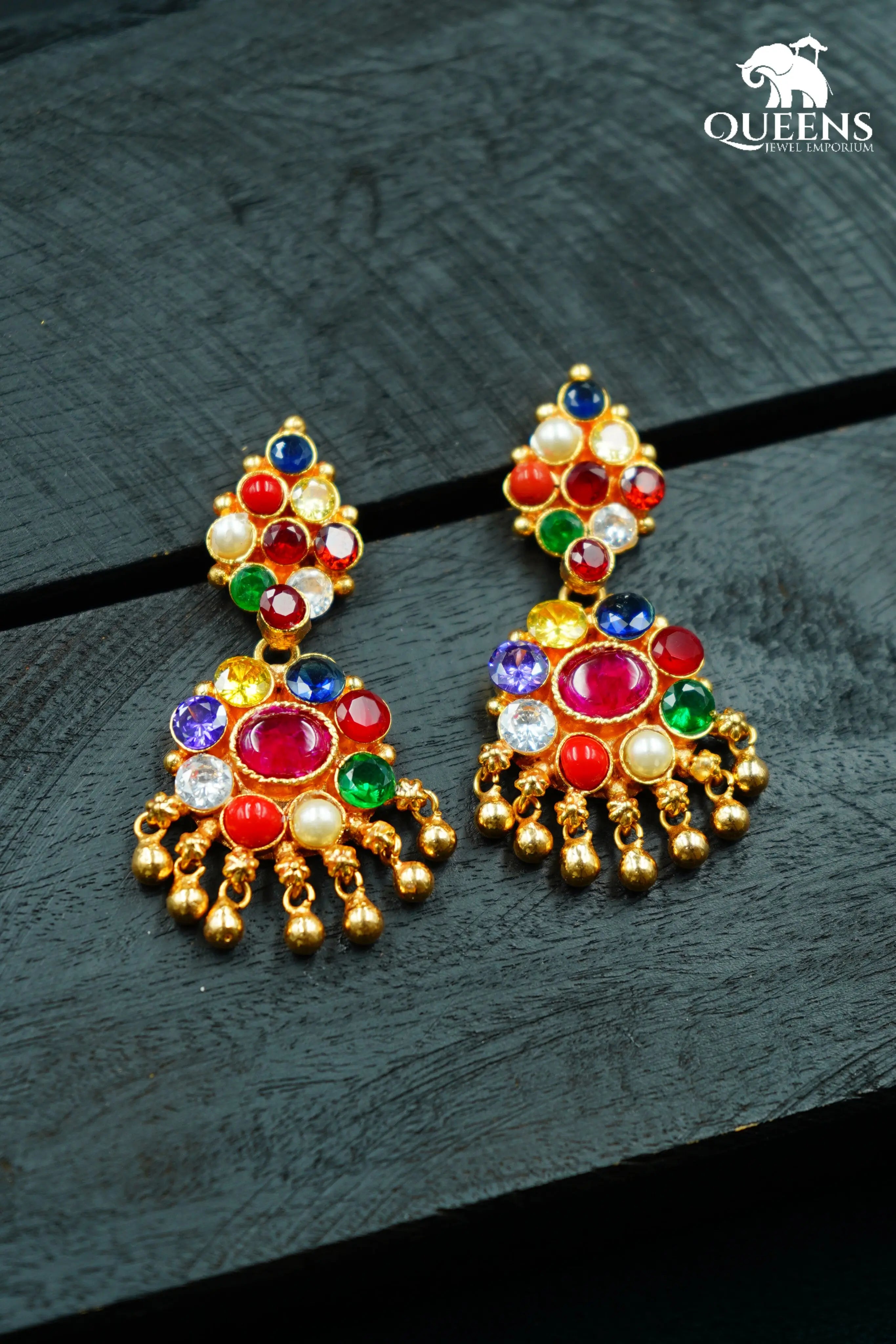 PADHAKAM EARRINGS - Queens Jewel Emporium