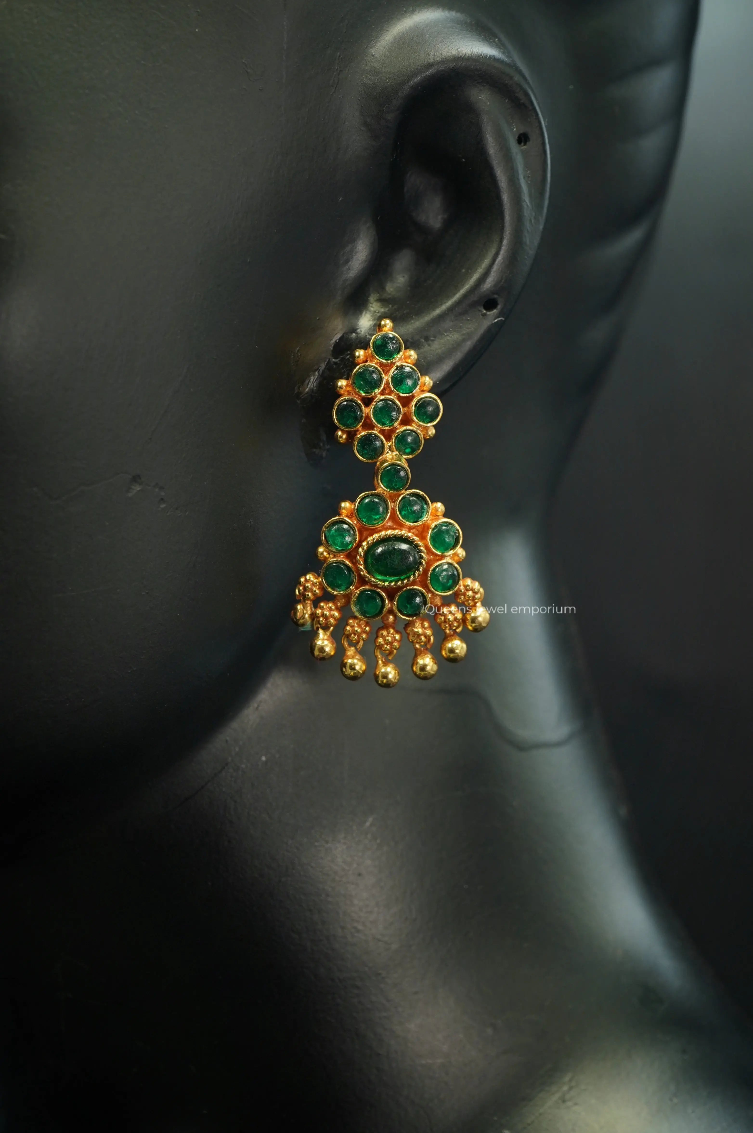 PADHAKAM EARRINGS - Queens Jewel Emporium