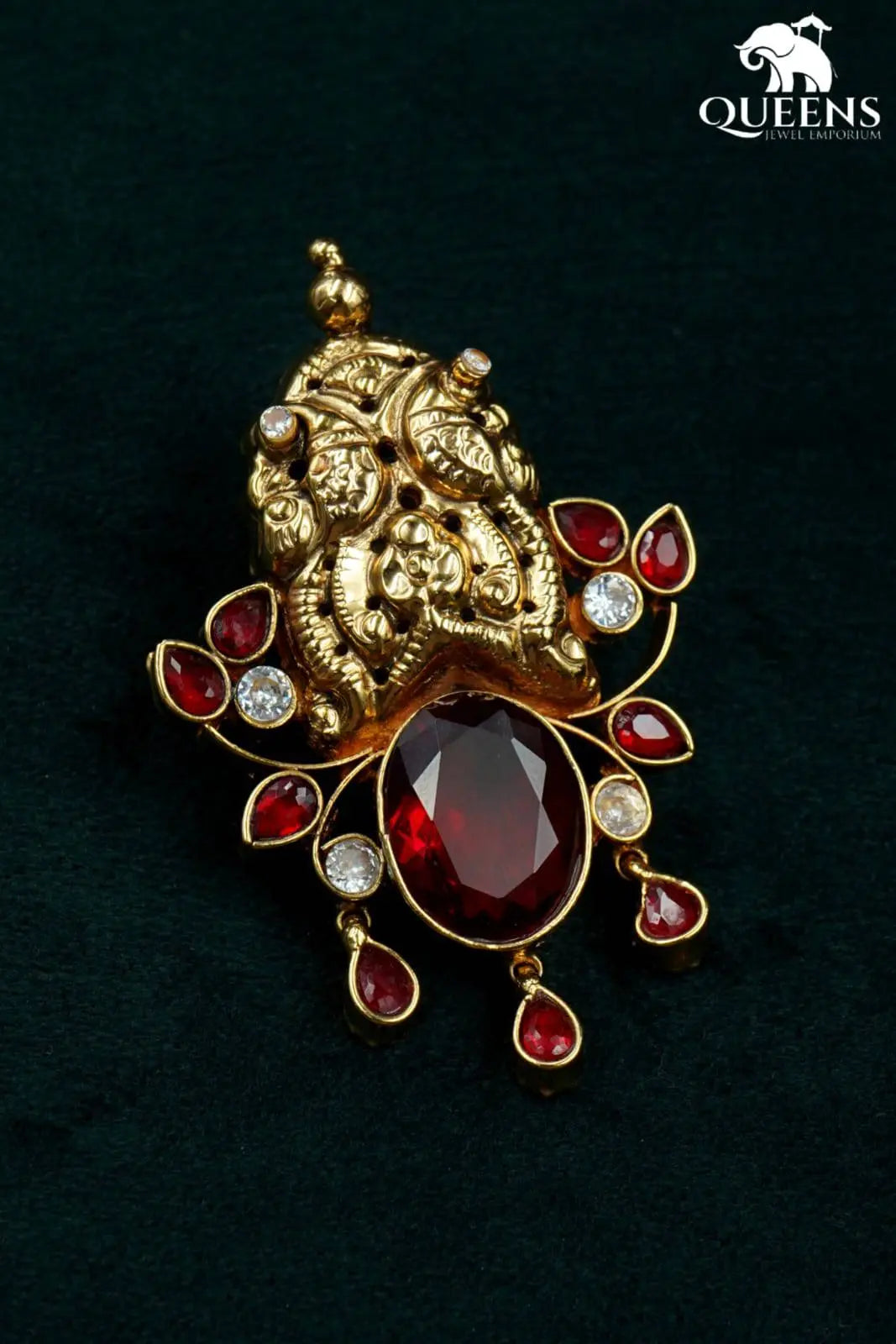 PADMA ROOPINI NAGAS PENDANT - Queens Jewel Emporium