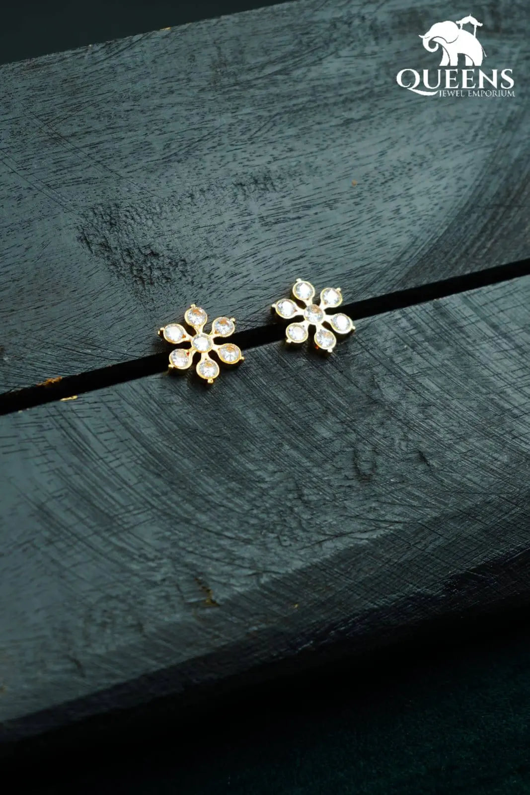 PALLAVI FLORAL EARRINGS - Queens Jewel Emporium