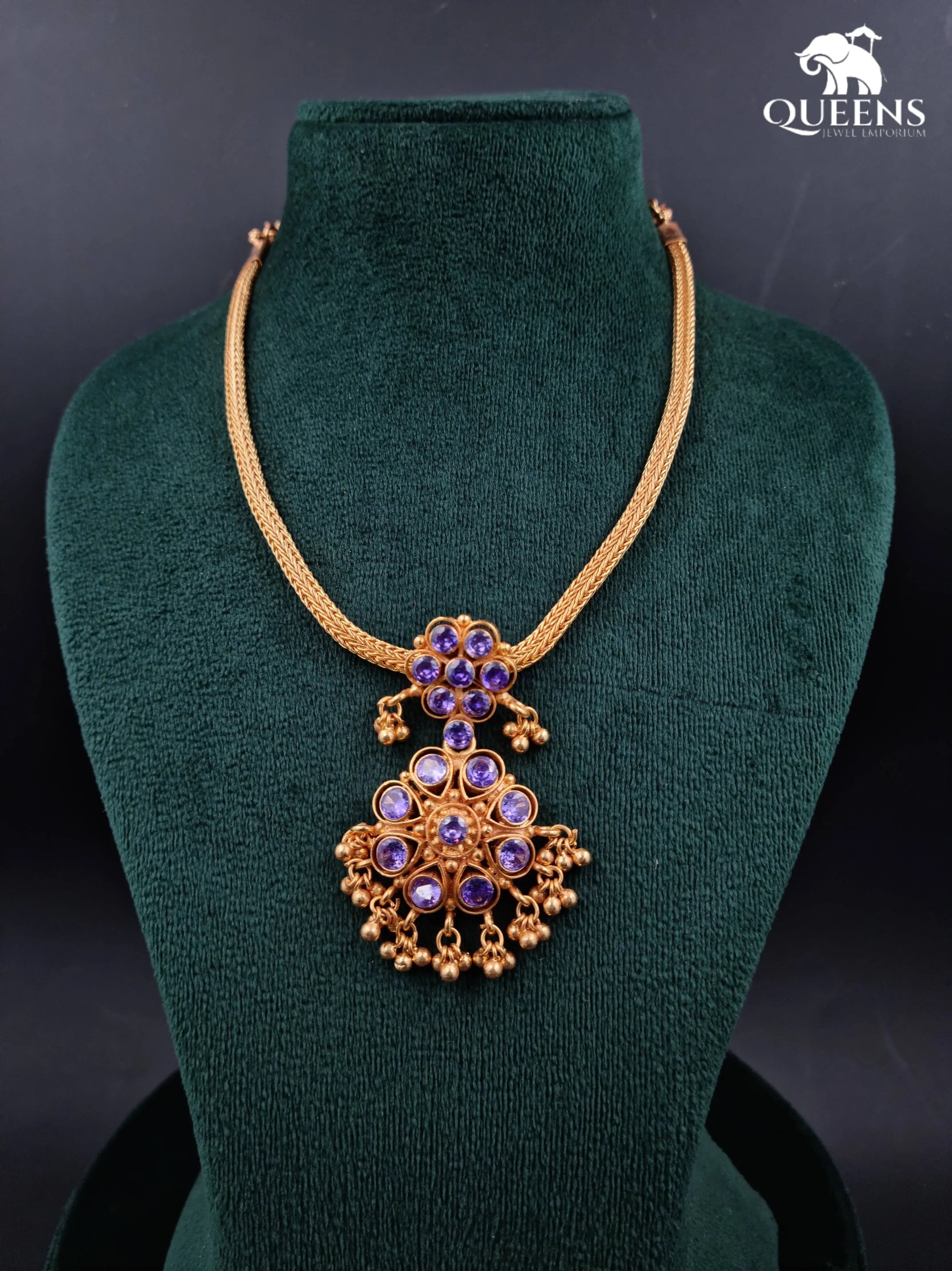 PANIMALAR KEMP NECKLACE - Queens Jewel Emporium