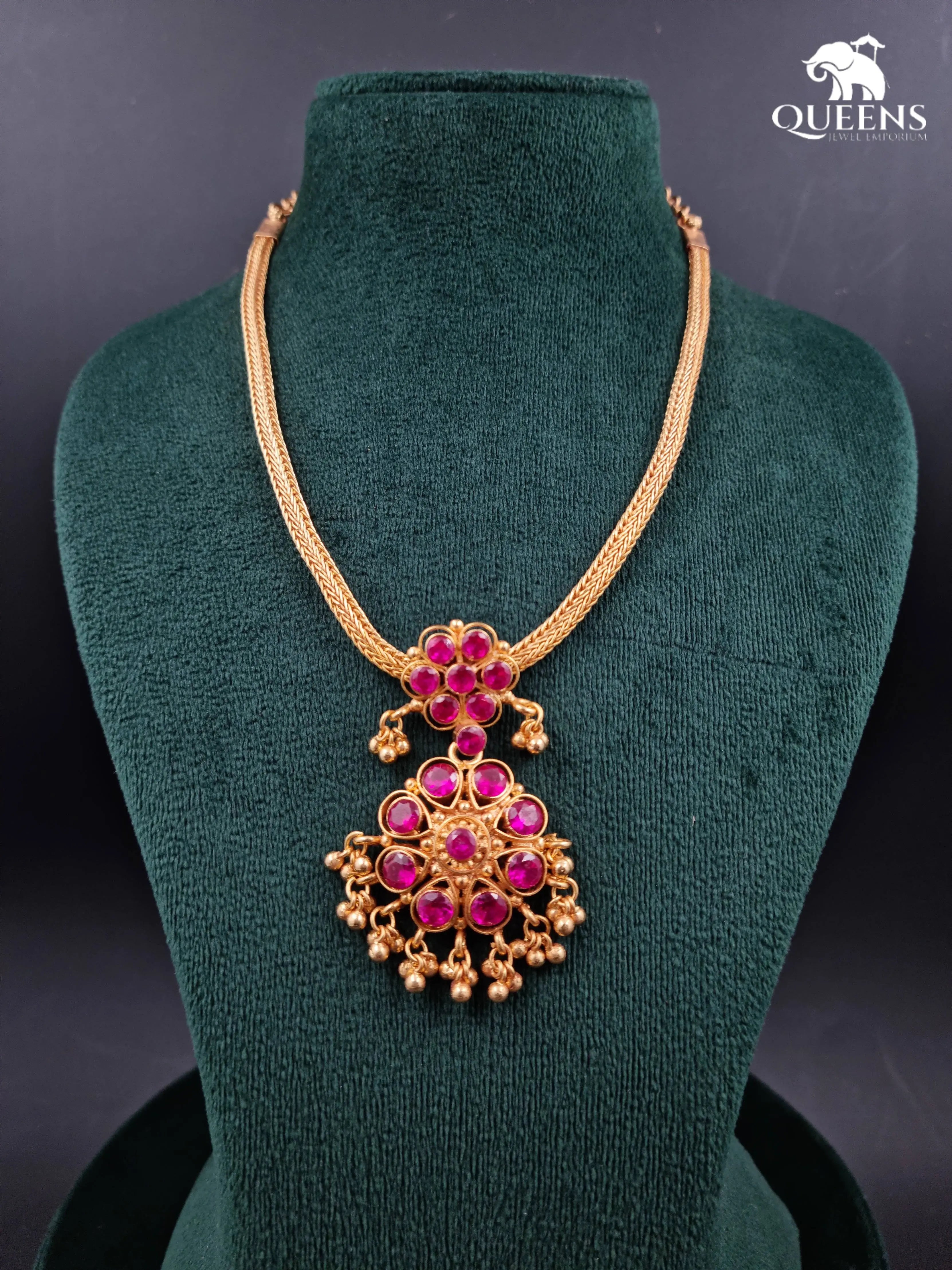 PANIMALAR KEMP NECKLACE - Queens Jewel Emporium