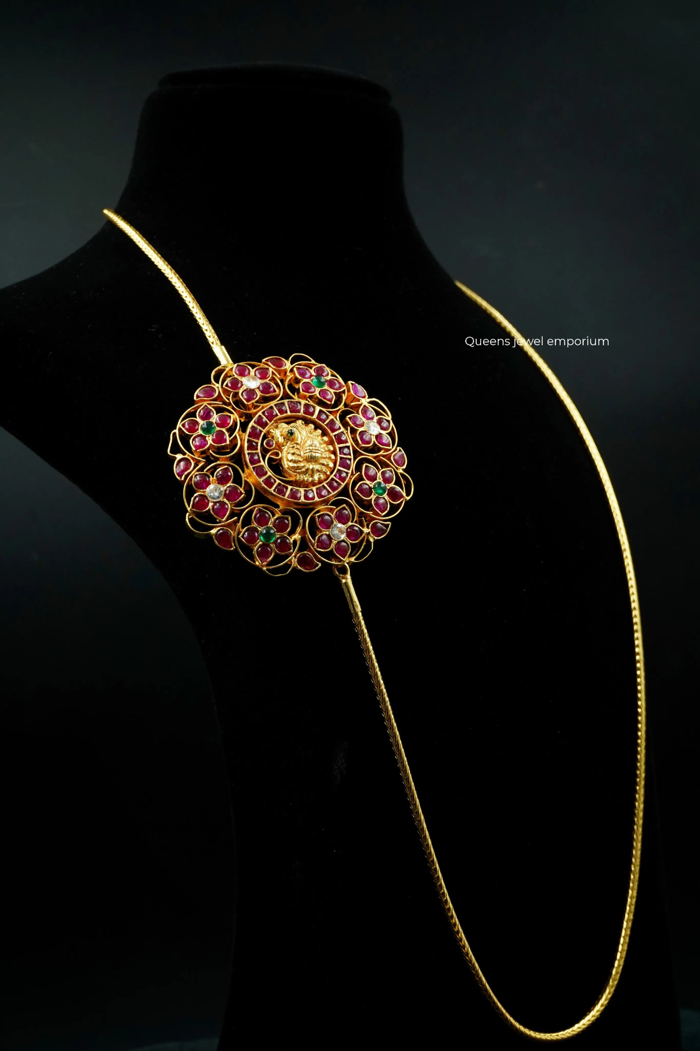 PAVITRA RAKADAI MOGAPPU CHAIN - Queens Jewel Emporium