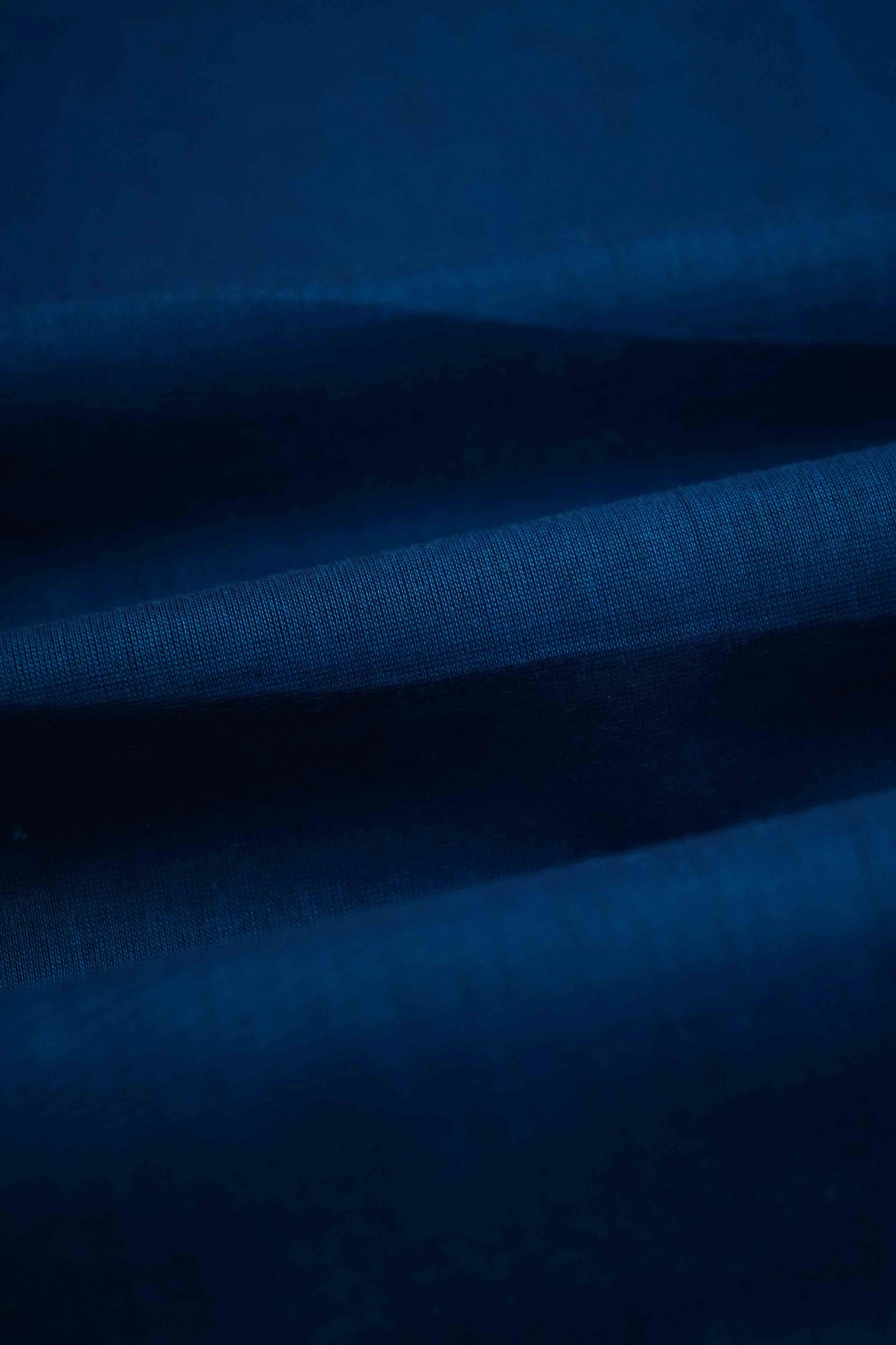 PERISAN BLUE WITH DEEP PURPLE KANCHI COTTON SAREE - Queens Jewel Emporium