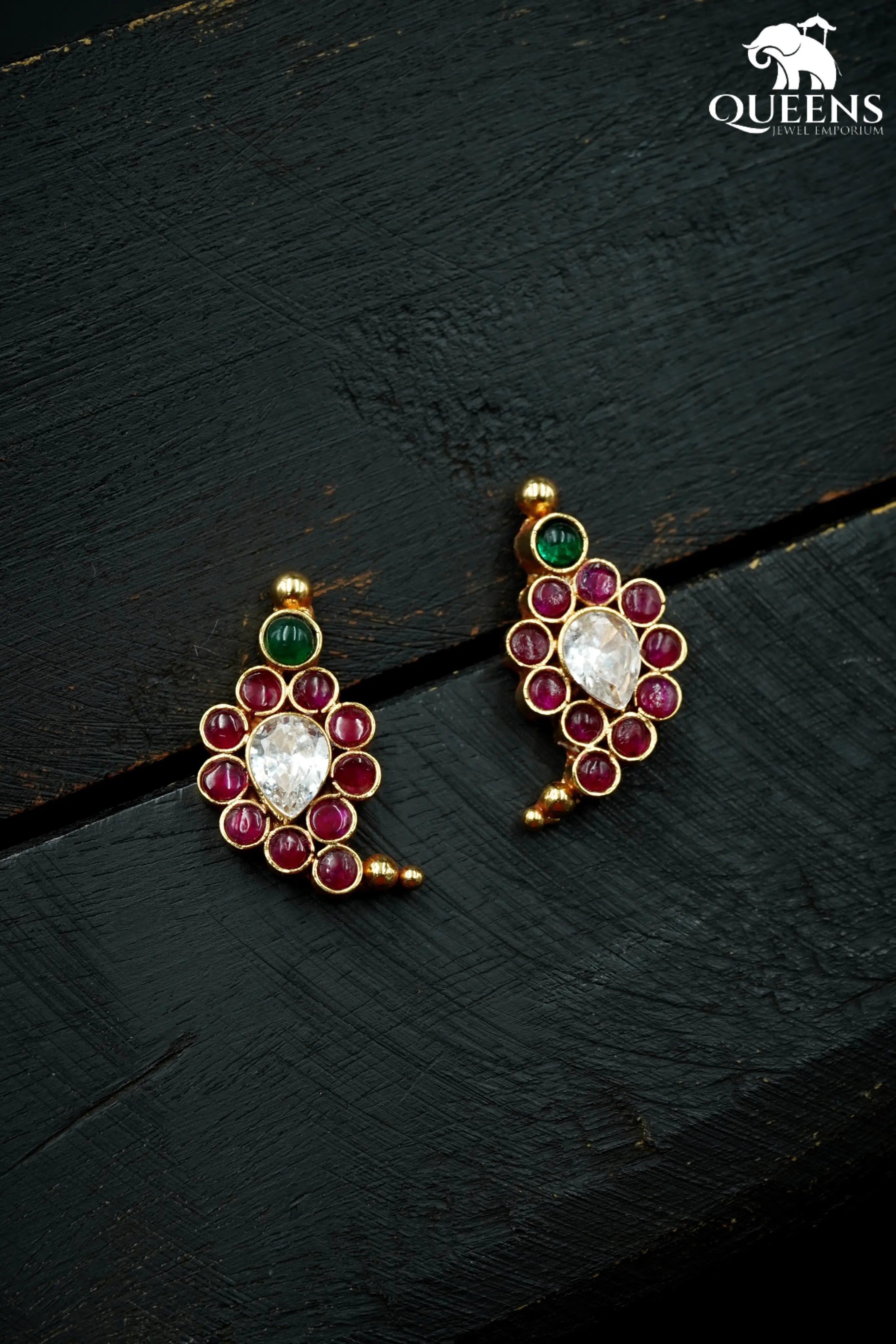 PONMALAR STUD - Queens Jewel Emporium