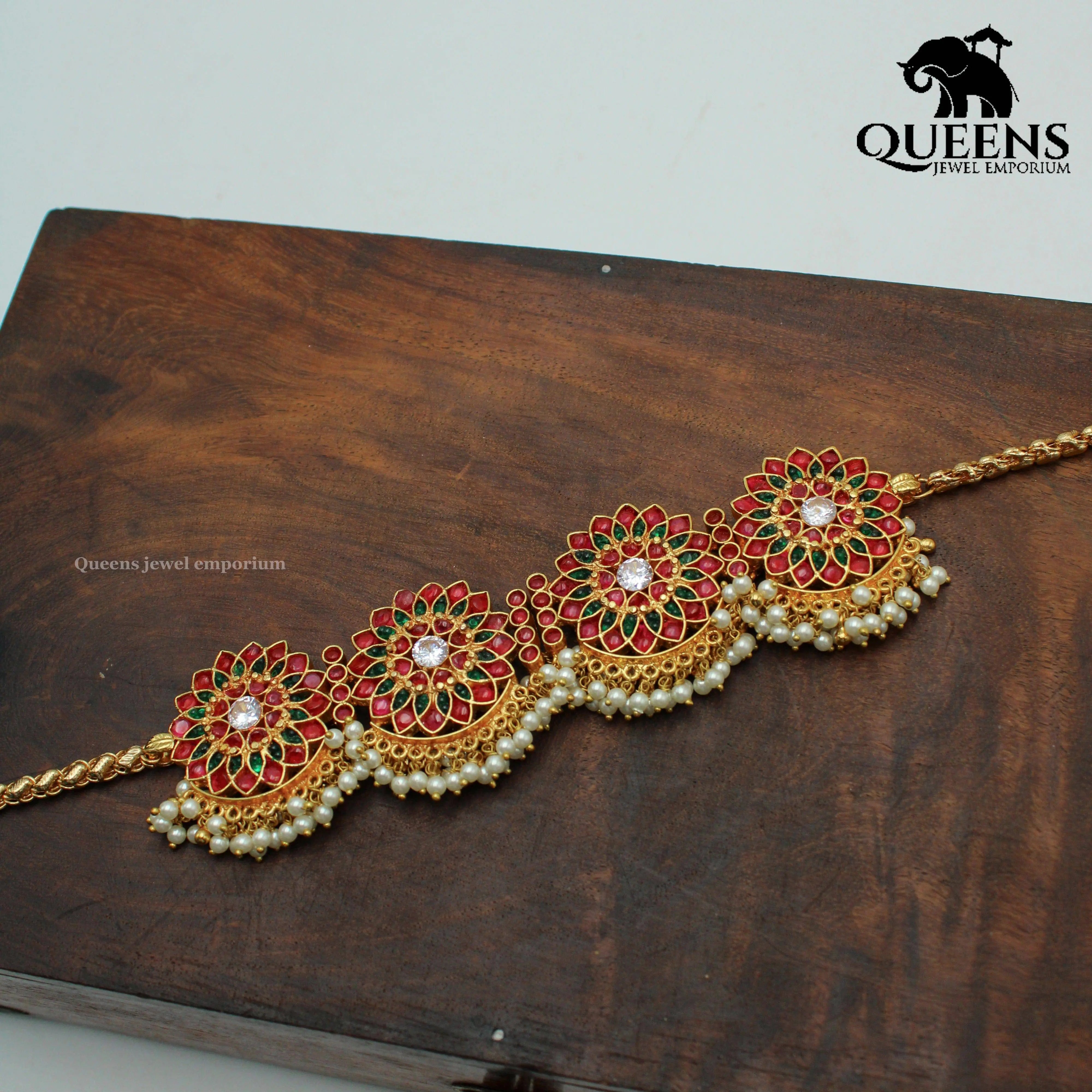 PONNIYIN SELVAN CHOKER - Queens Jewel Emporium