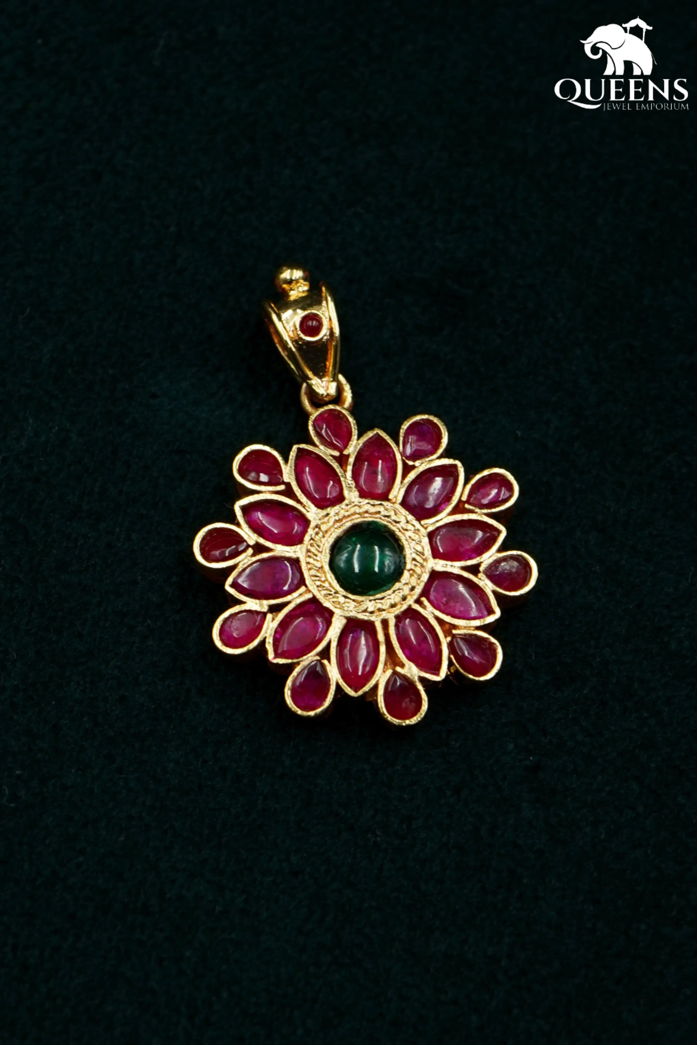 POOVIZHI PENDANT - Queens Jewel Emporium