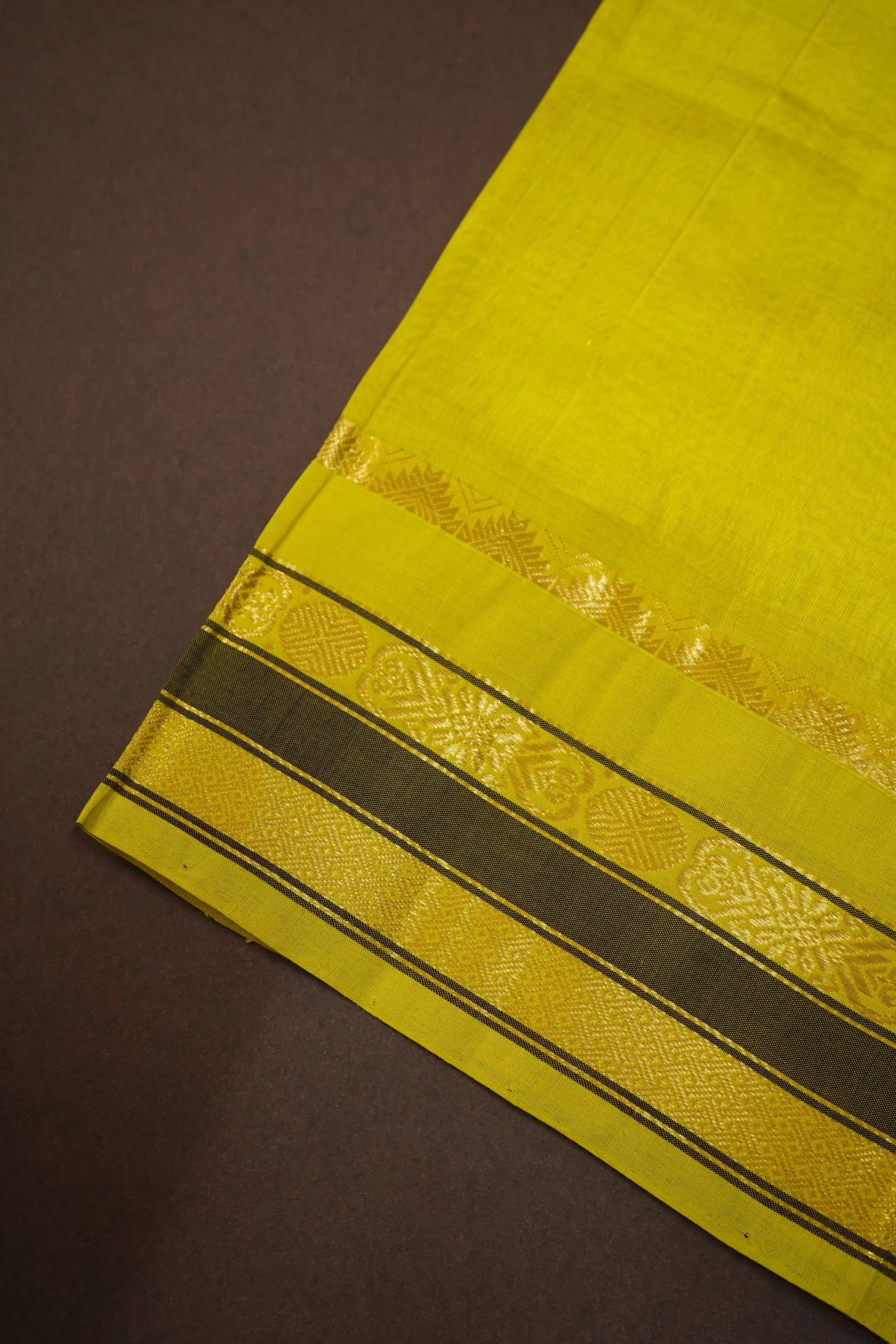 PURE KANCHI SILK COTTON - DARK MAROON VAIRA OOSI SAREE - Queens Jewel Emporium
