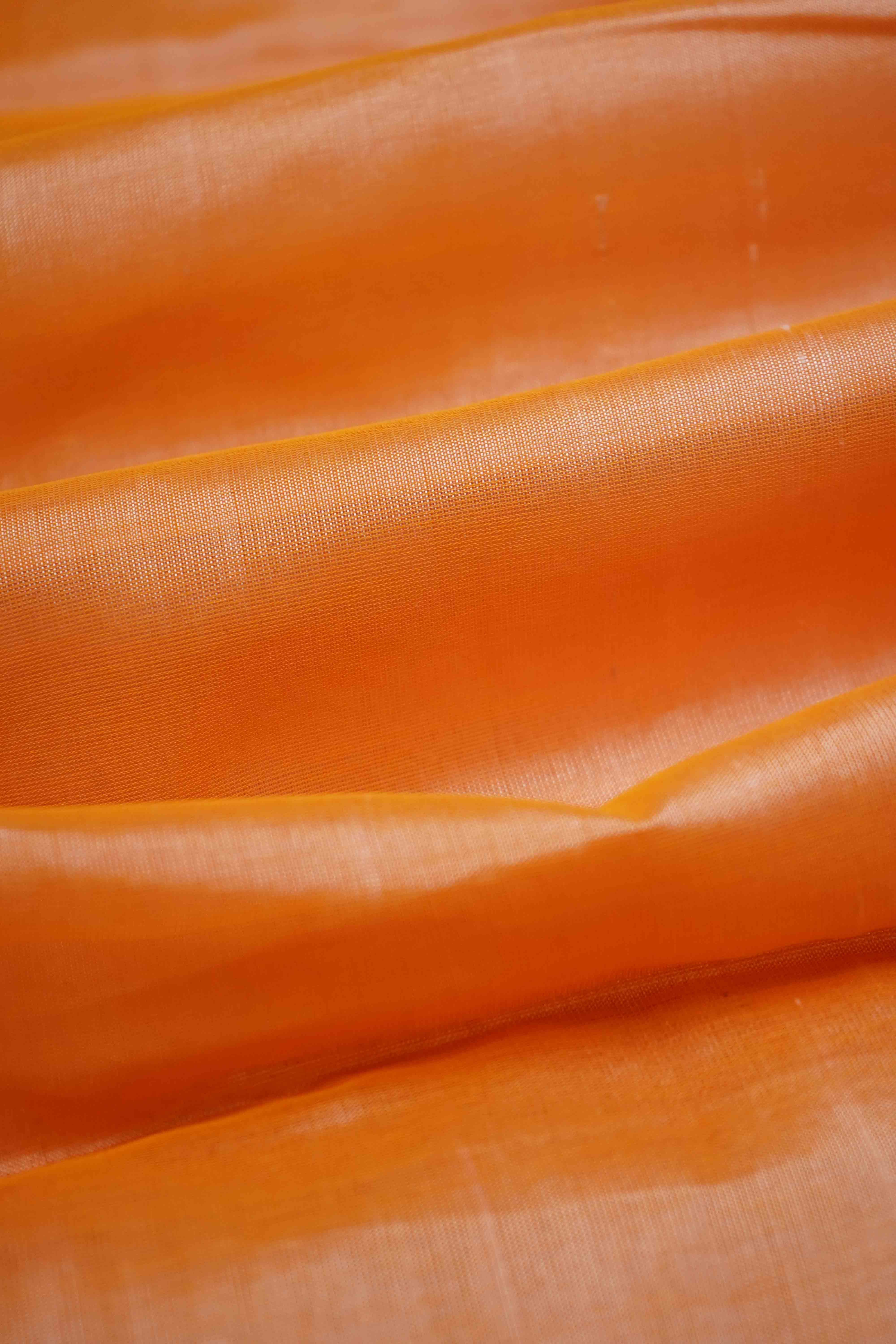 PURE KANCHI SILK COTTON - PALE ROSE WITH BLACK - Queens Jewel Emporium