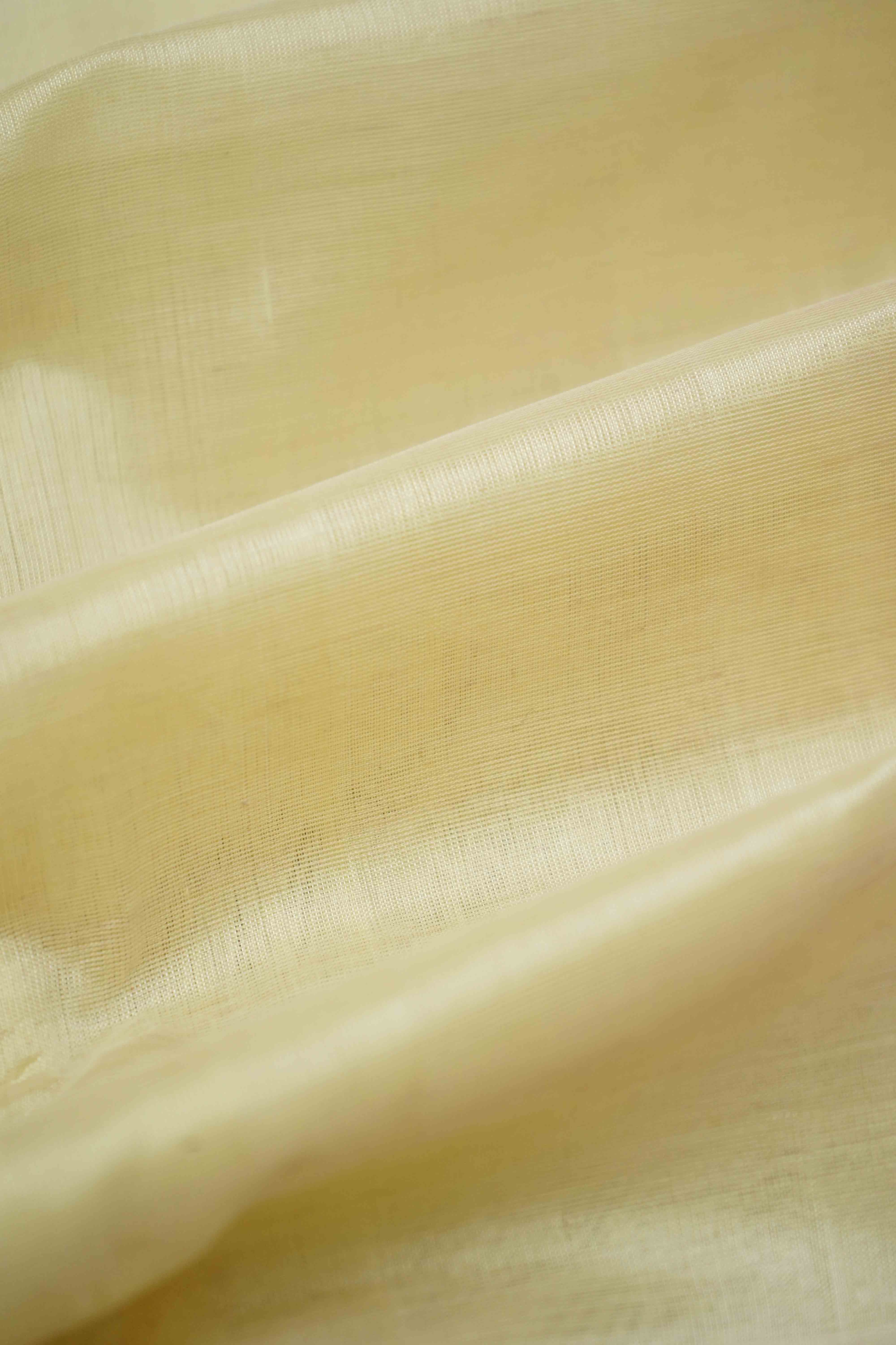 PURE KANCHI SILK COTTON- TARO WITH PURPLE JAM - Queens Jewel Emporium