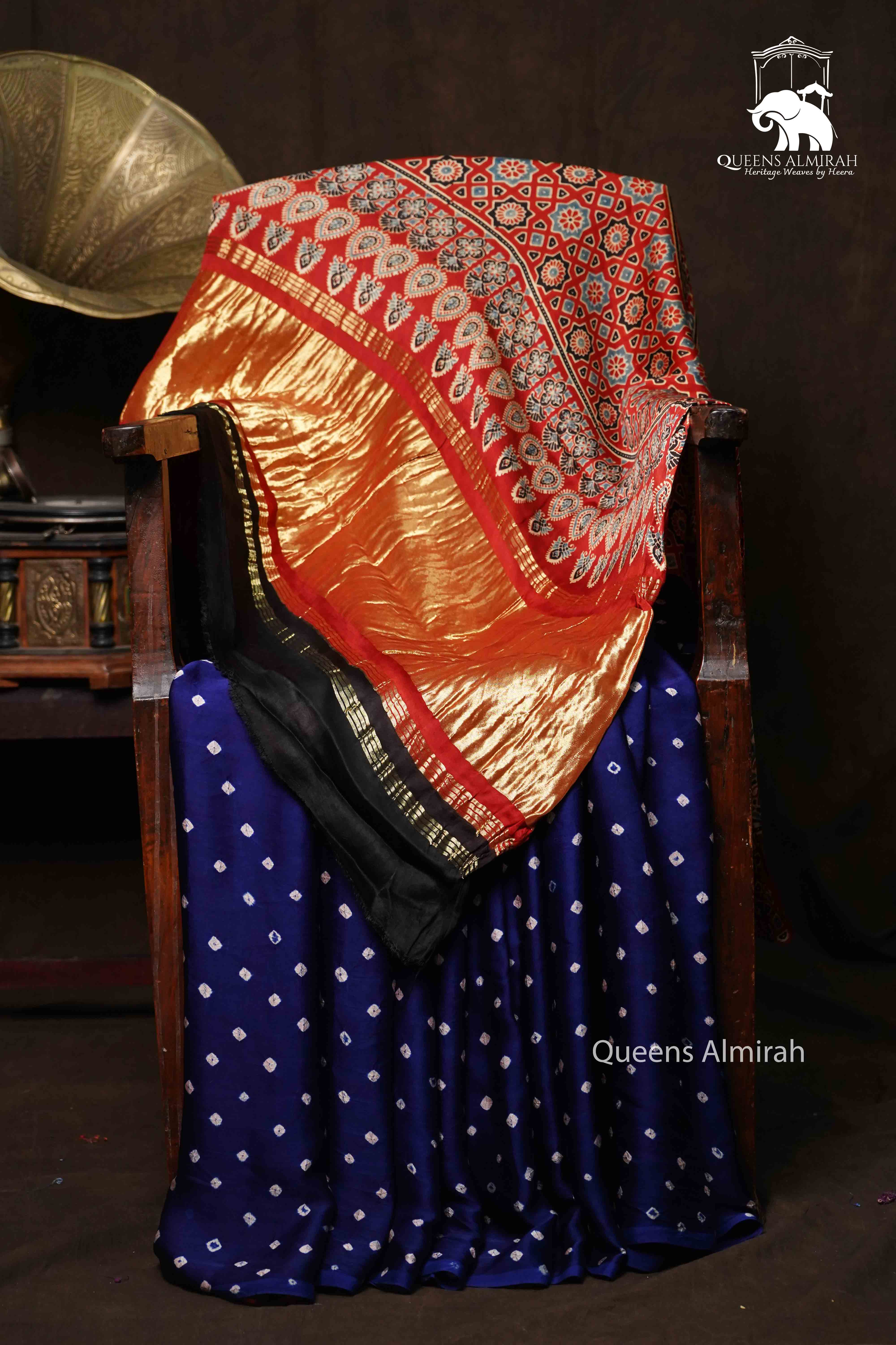 PURPLE HAZE MODAL SILK SAREE - Queens Jewel Emporium