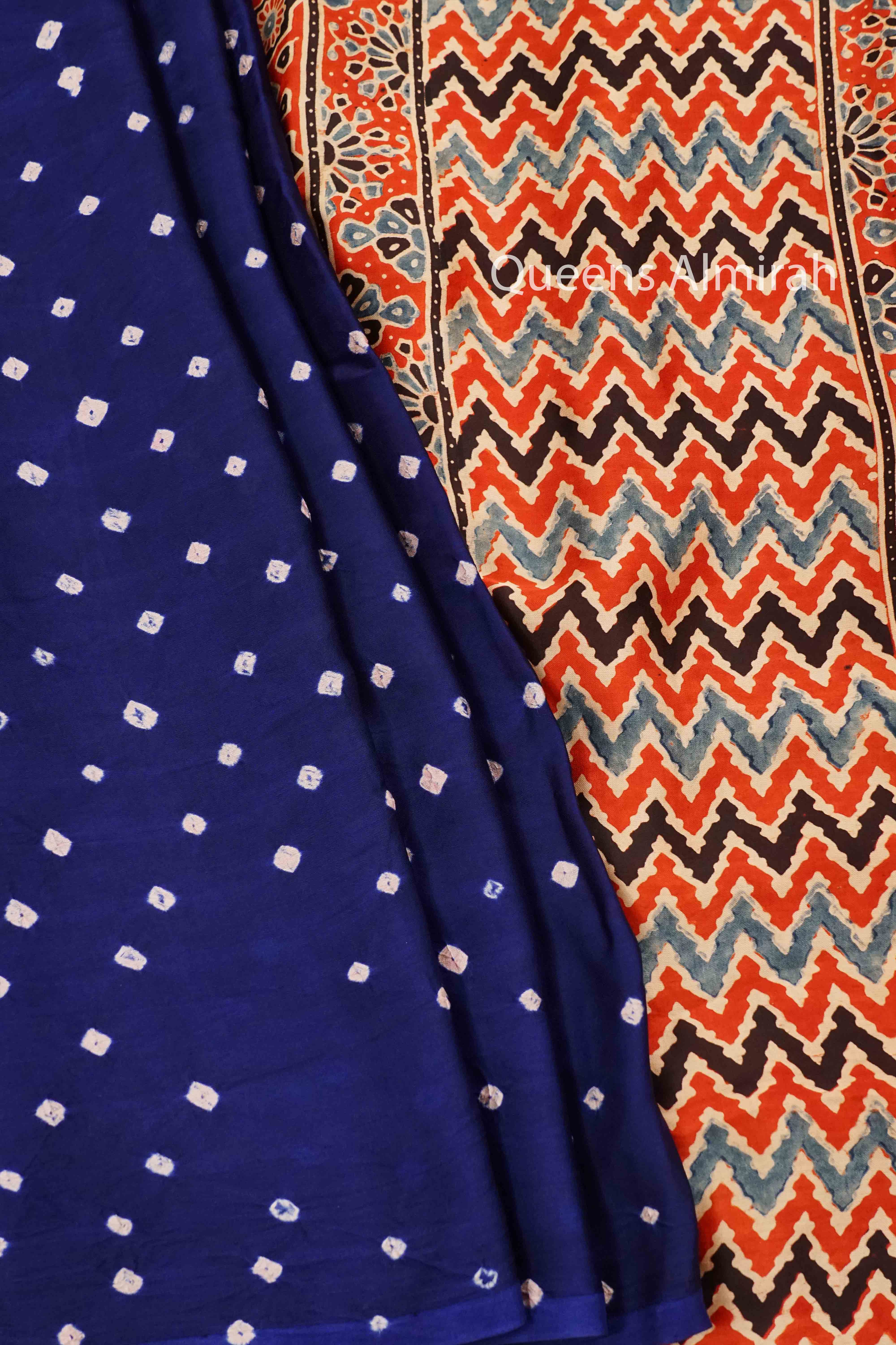 PURPLE HAZE MODAL SILK SAREE - Queens Jewel Emporium