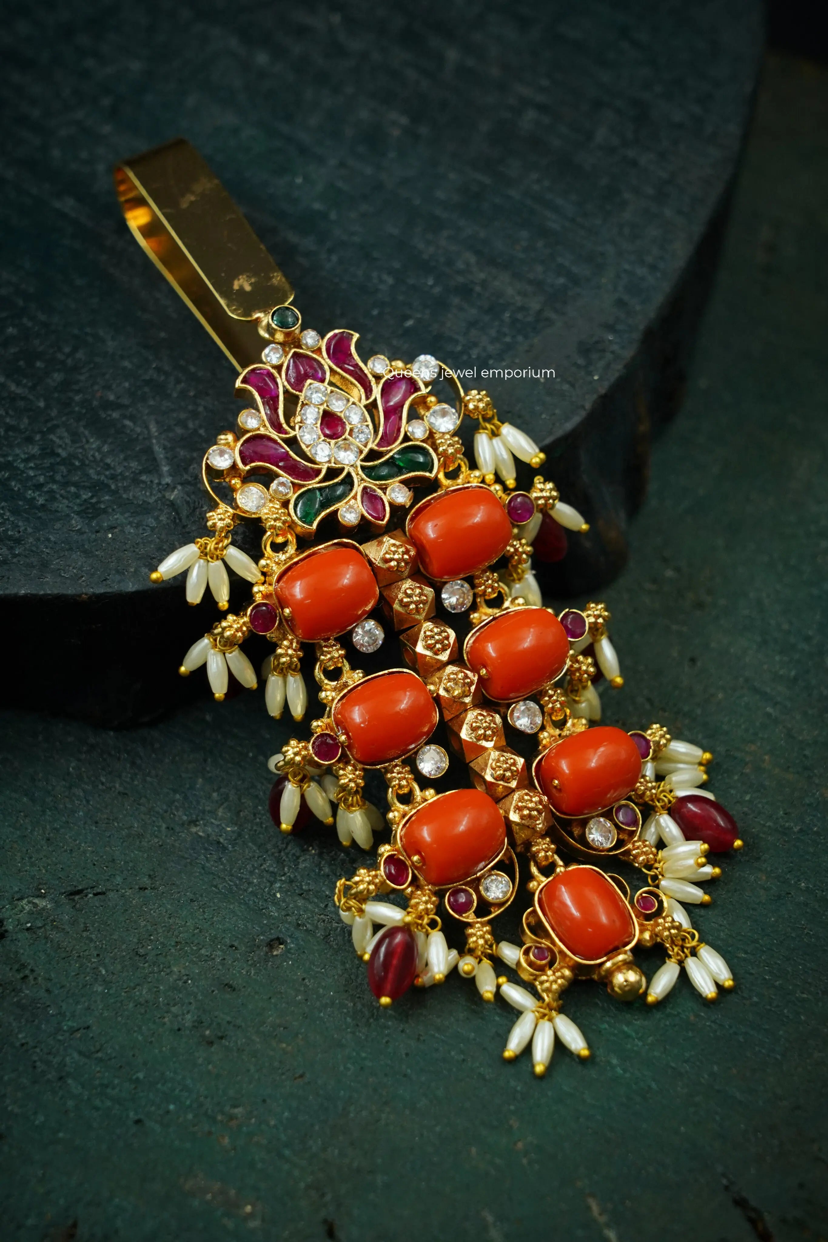 Pavazham Key Chain Queens_collections_add