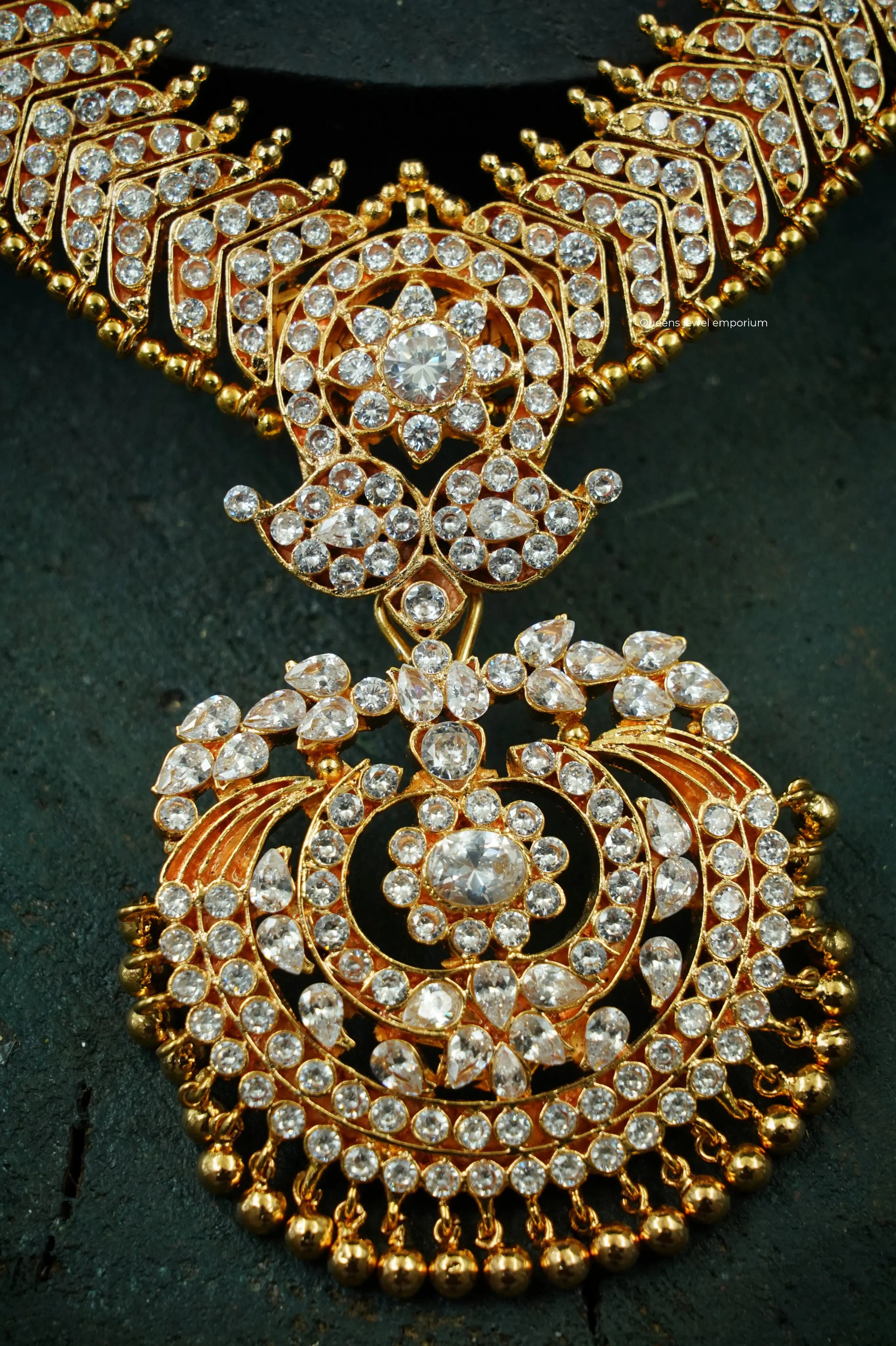 Pragya Zircon Necklace Queens Jewel Emporium