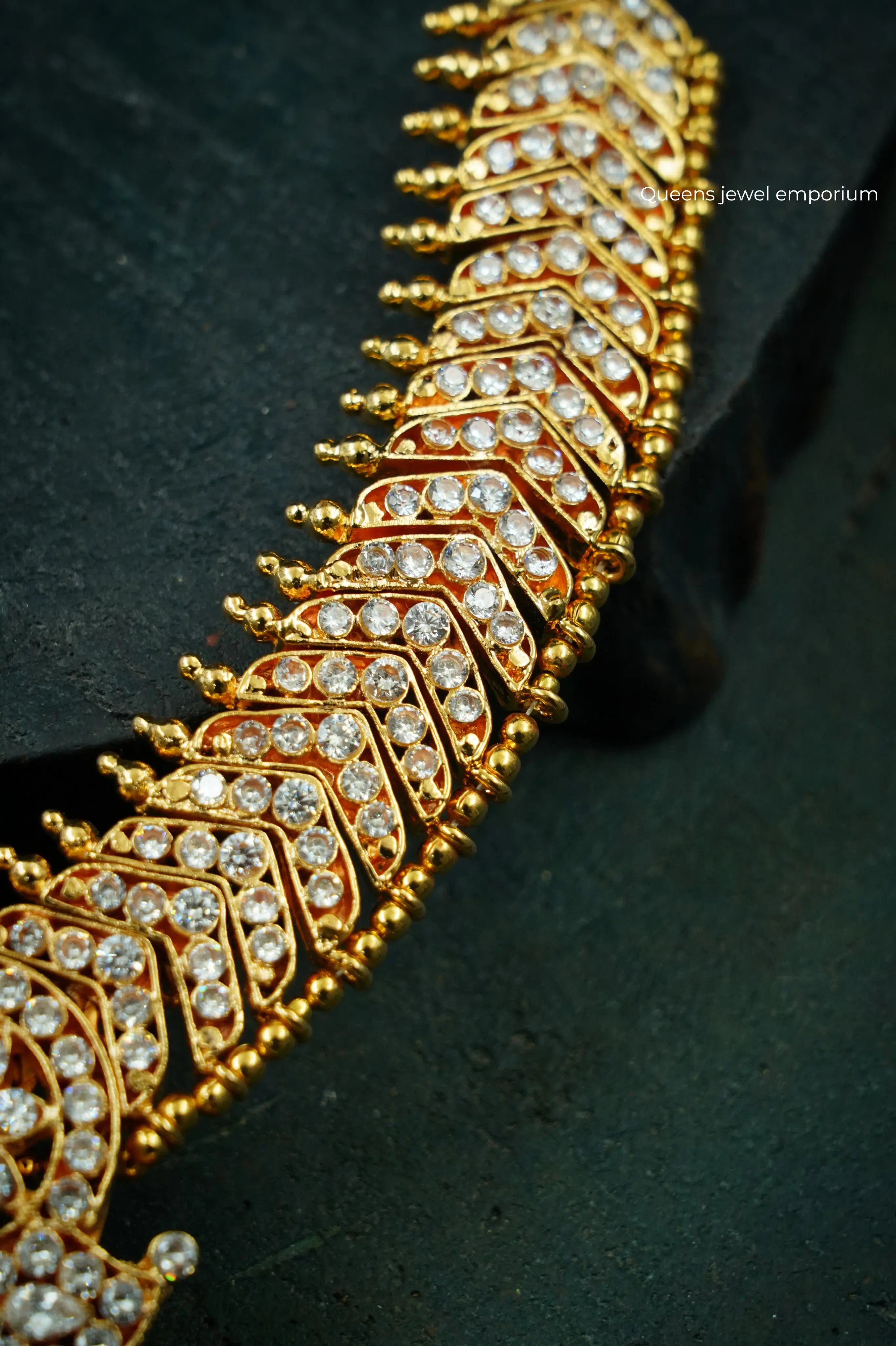 Pragya Zircon Necklace Queens Jewel Emporium