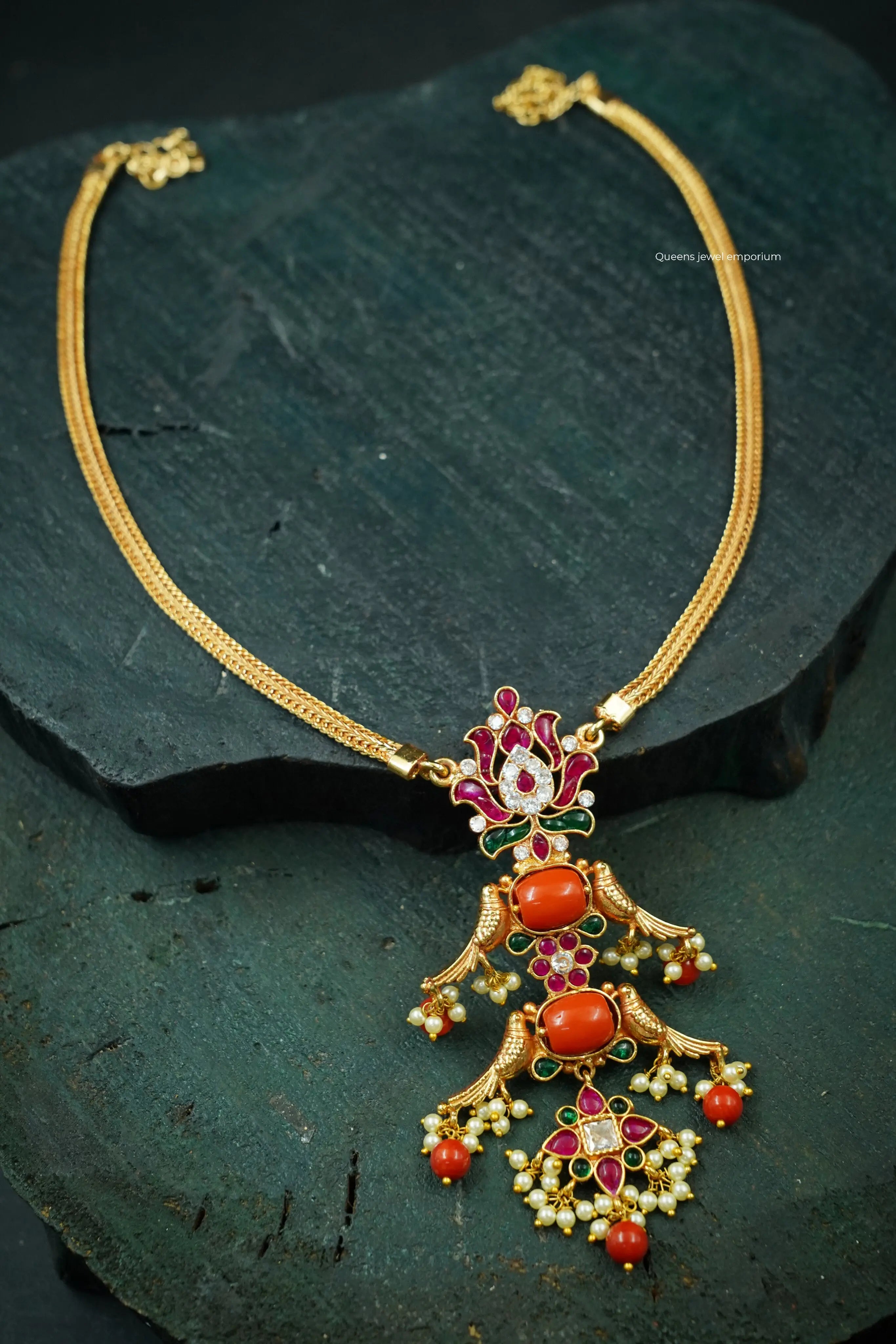 Pushpa Mid Chain Queens_collections_add