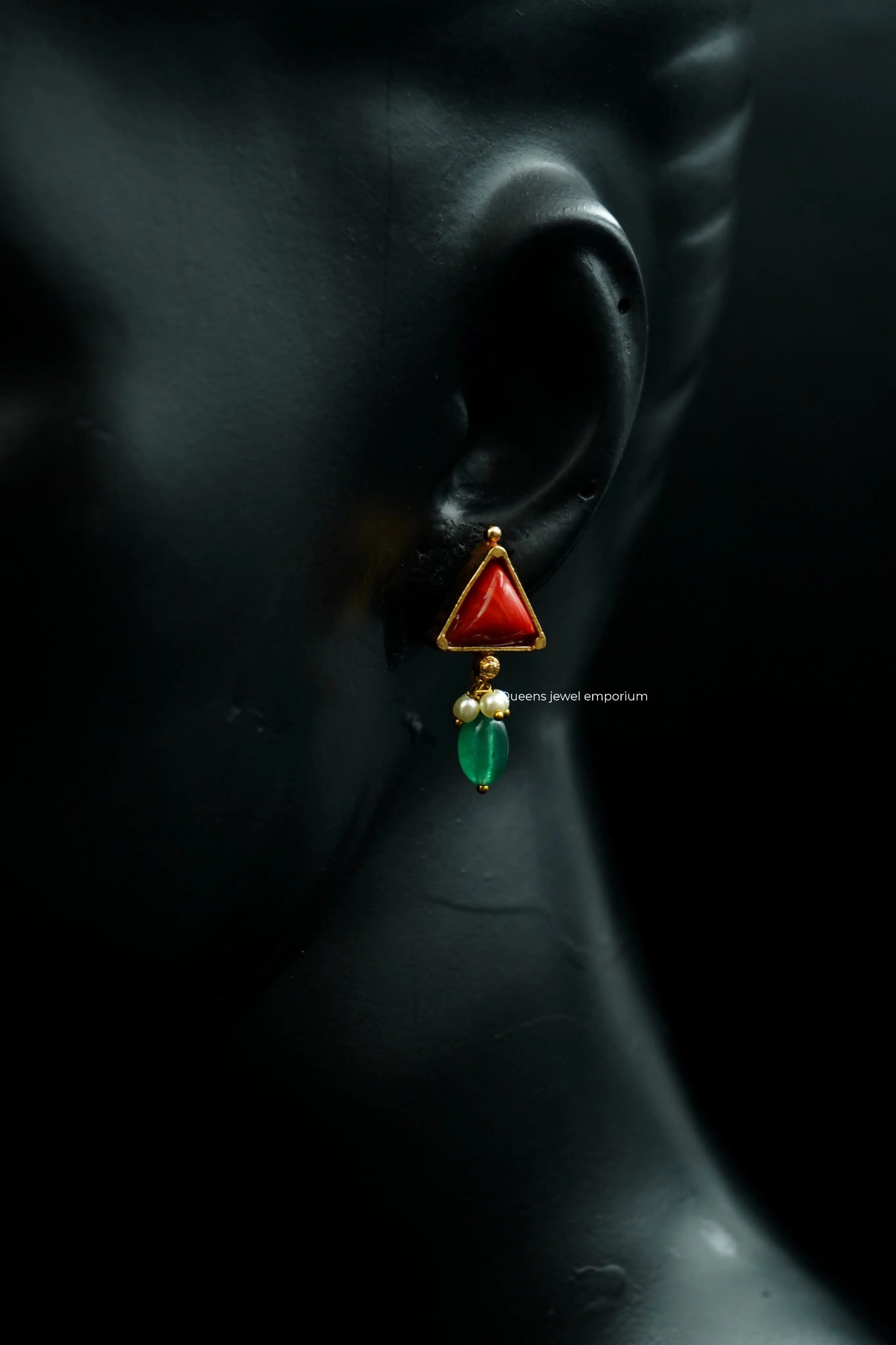 RAJASHREE CORAL NECKLACE - Queens Jewel Emporium
