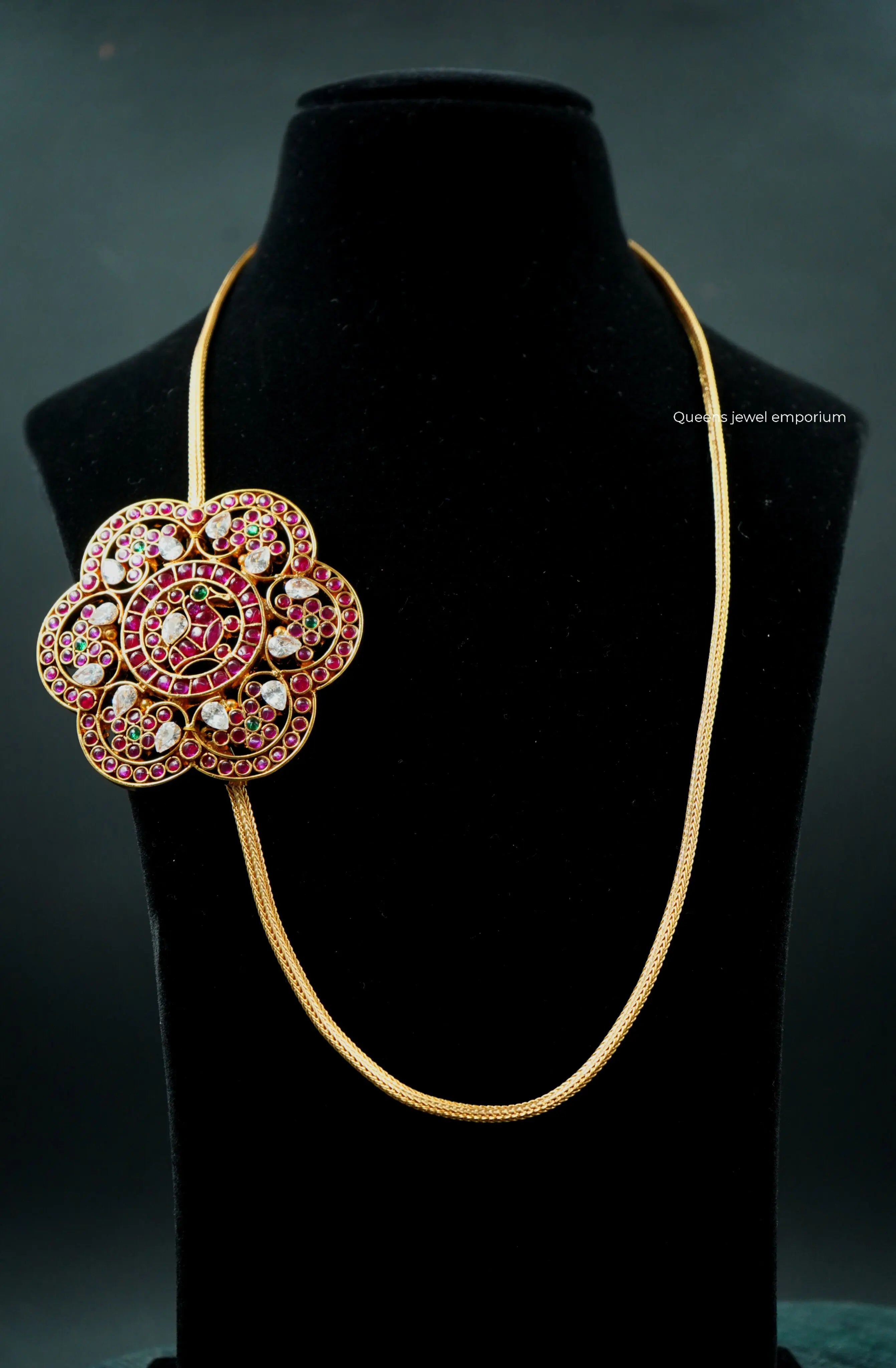 RAKADAI MOGAPPU CHAIN - Queens Jewel Emporium