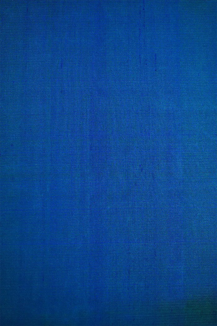 REGAL BLUE WITH FLAX SMOKE PURE KANCHIVARAM SILK SAREE - Queens Jewel Emporium