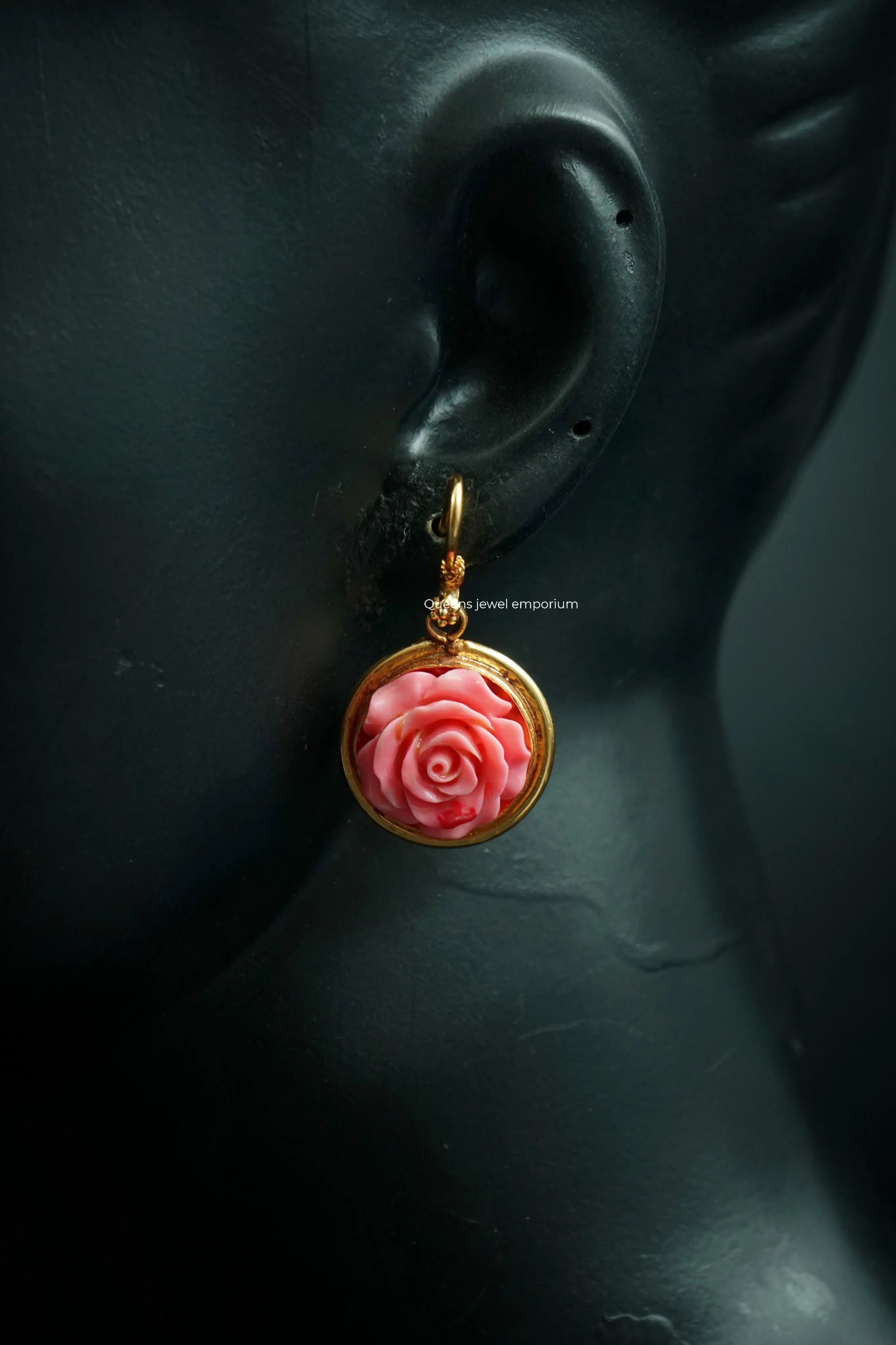 RENU - ROSE EARRING - Queens Jewel Emporium