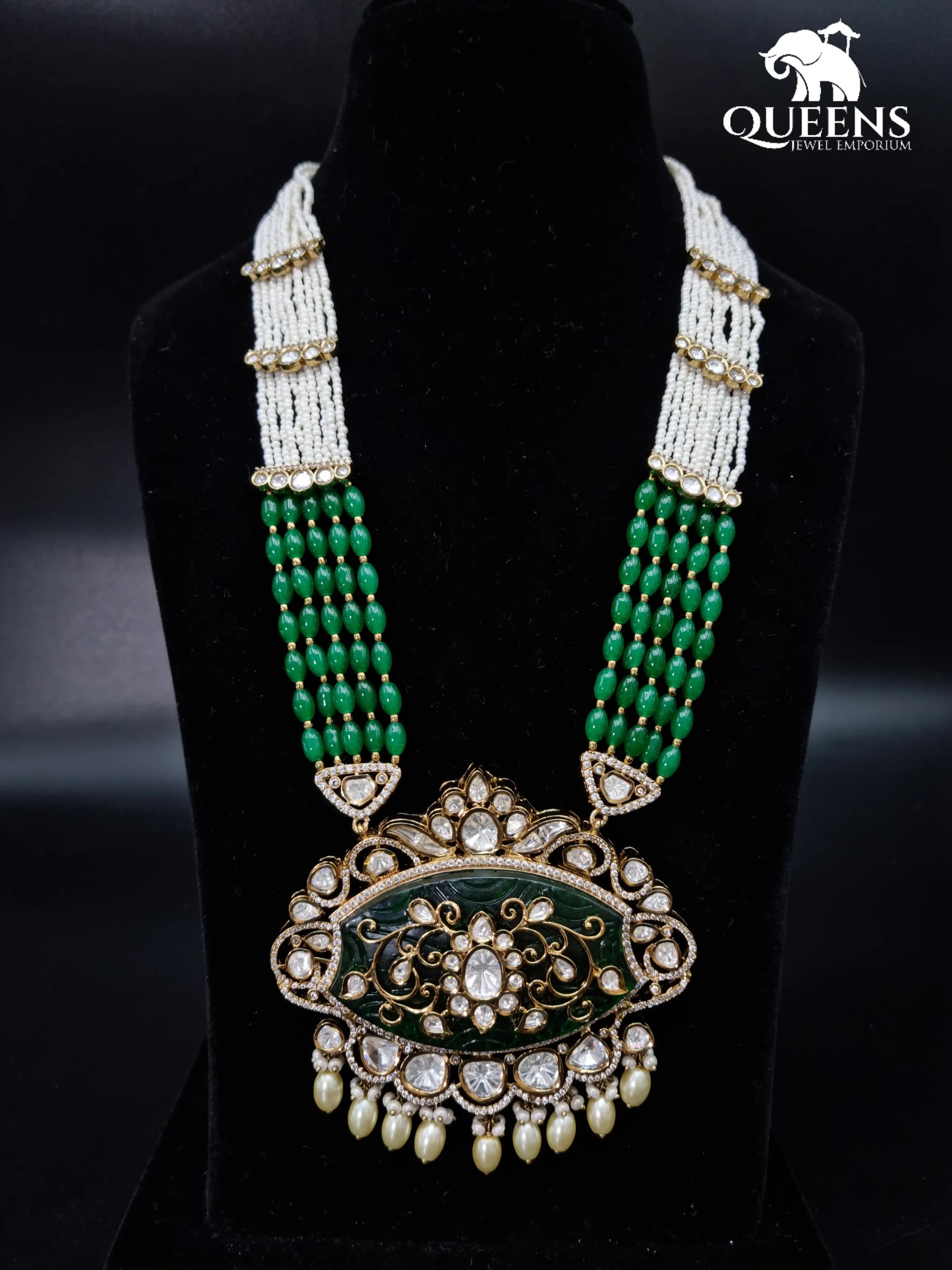 RIHANA KUNDAN HARAM - Queens Jewel Emporium