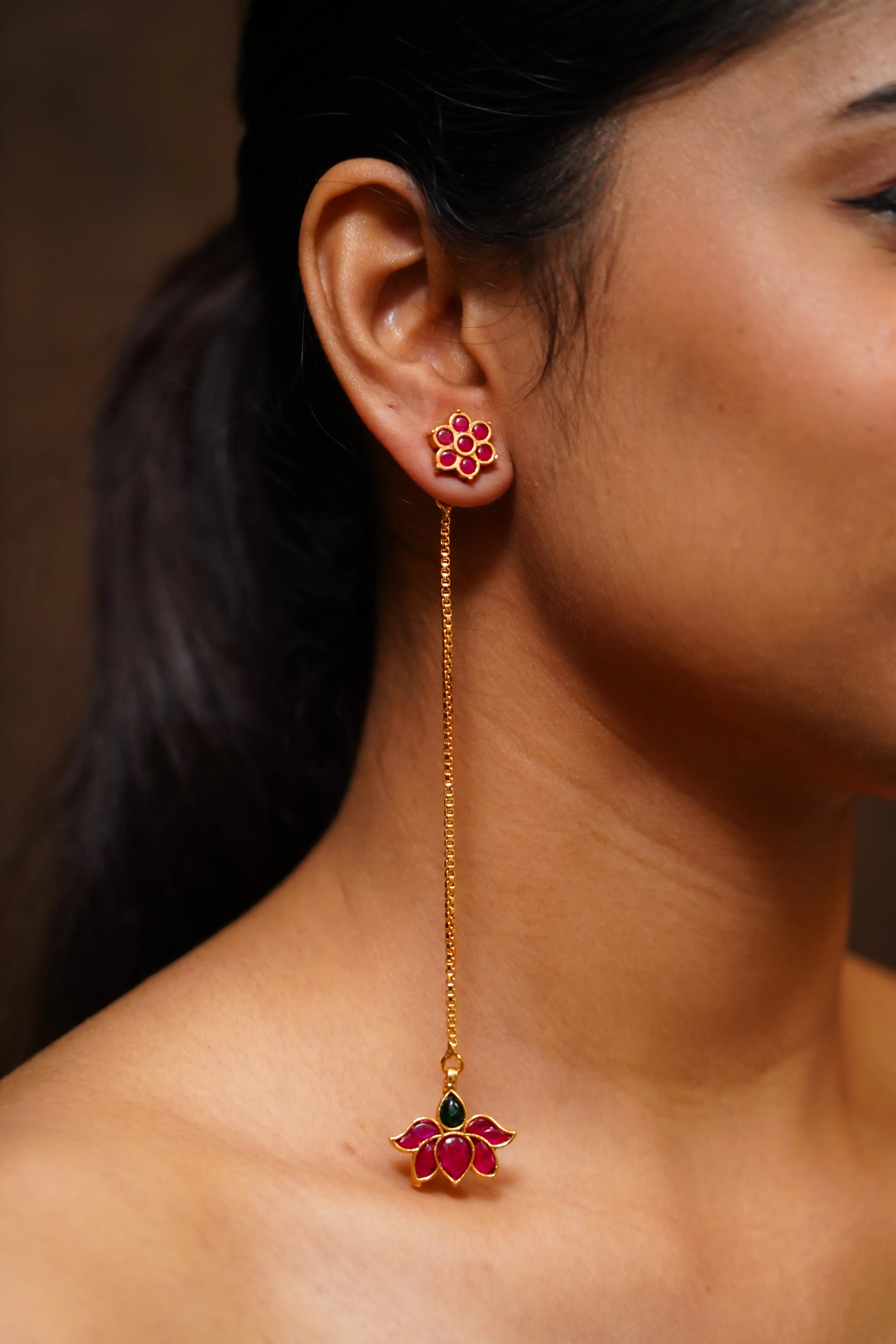 RIYA EAR CHAIN - Queens Jewel Emporium