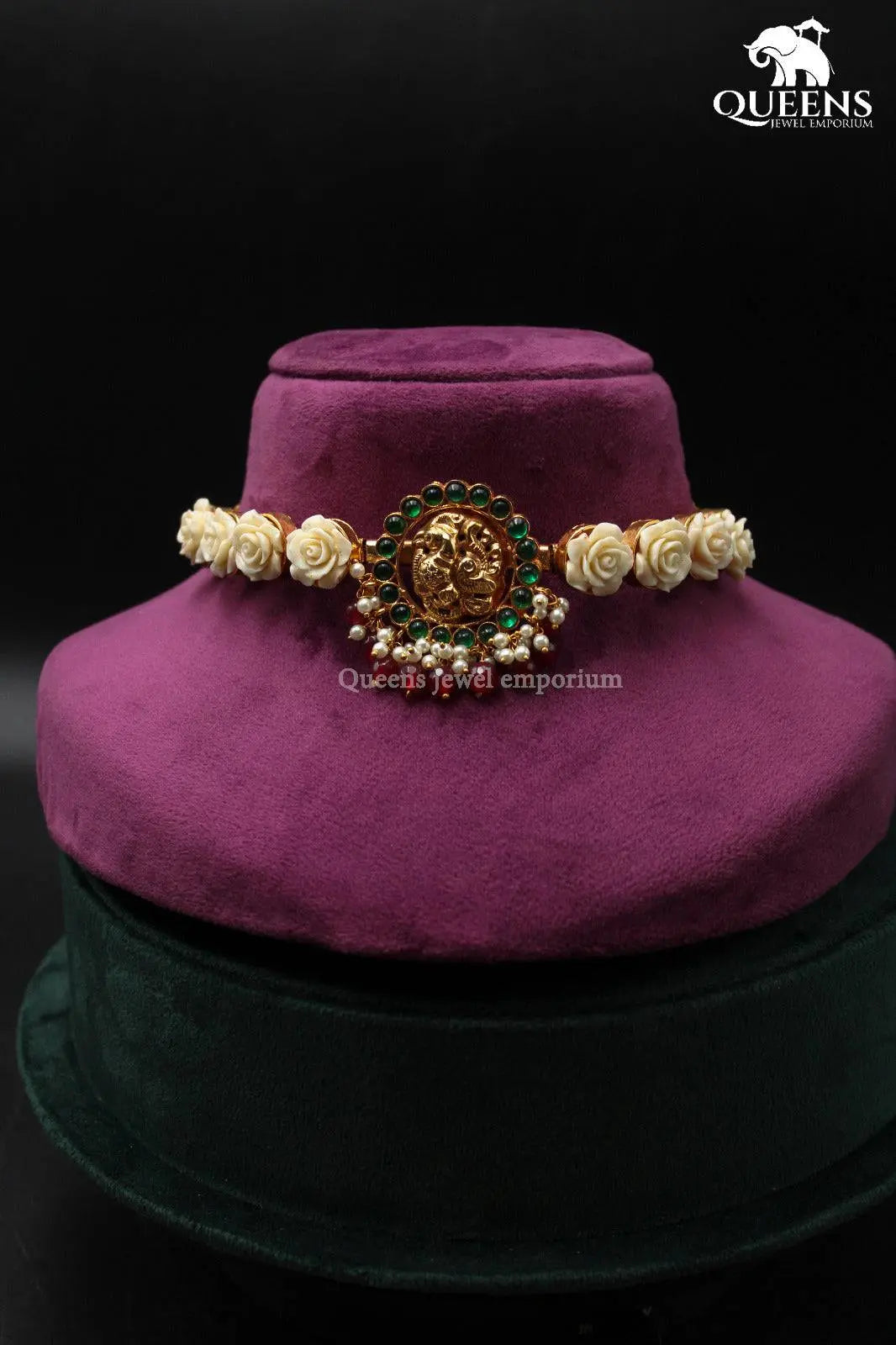 ROJA CORAL CHOKER - Queens Jewel Emporium