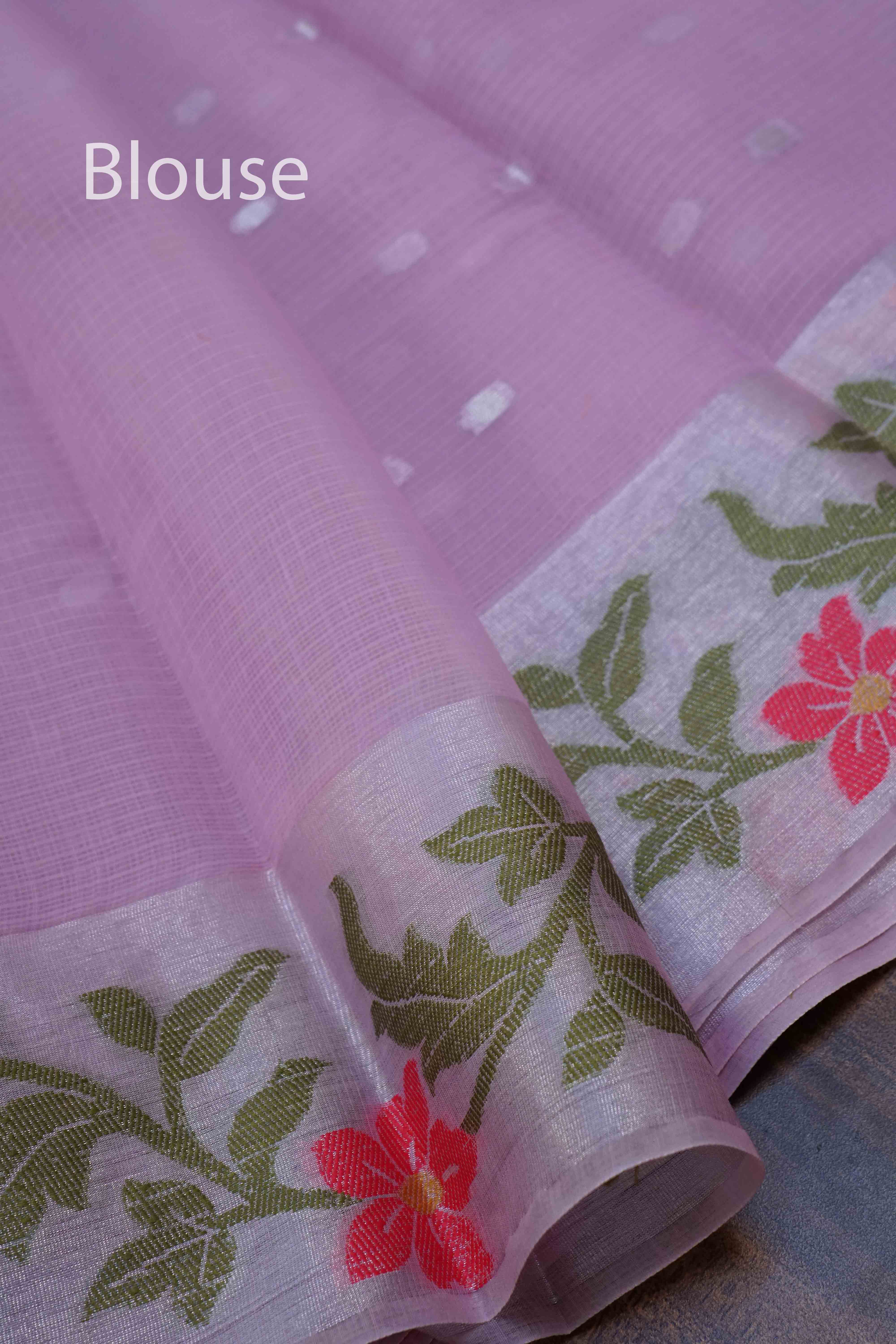 ROSE PINK KOTA SILK COTTON - Queens Jewel Emporium