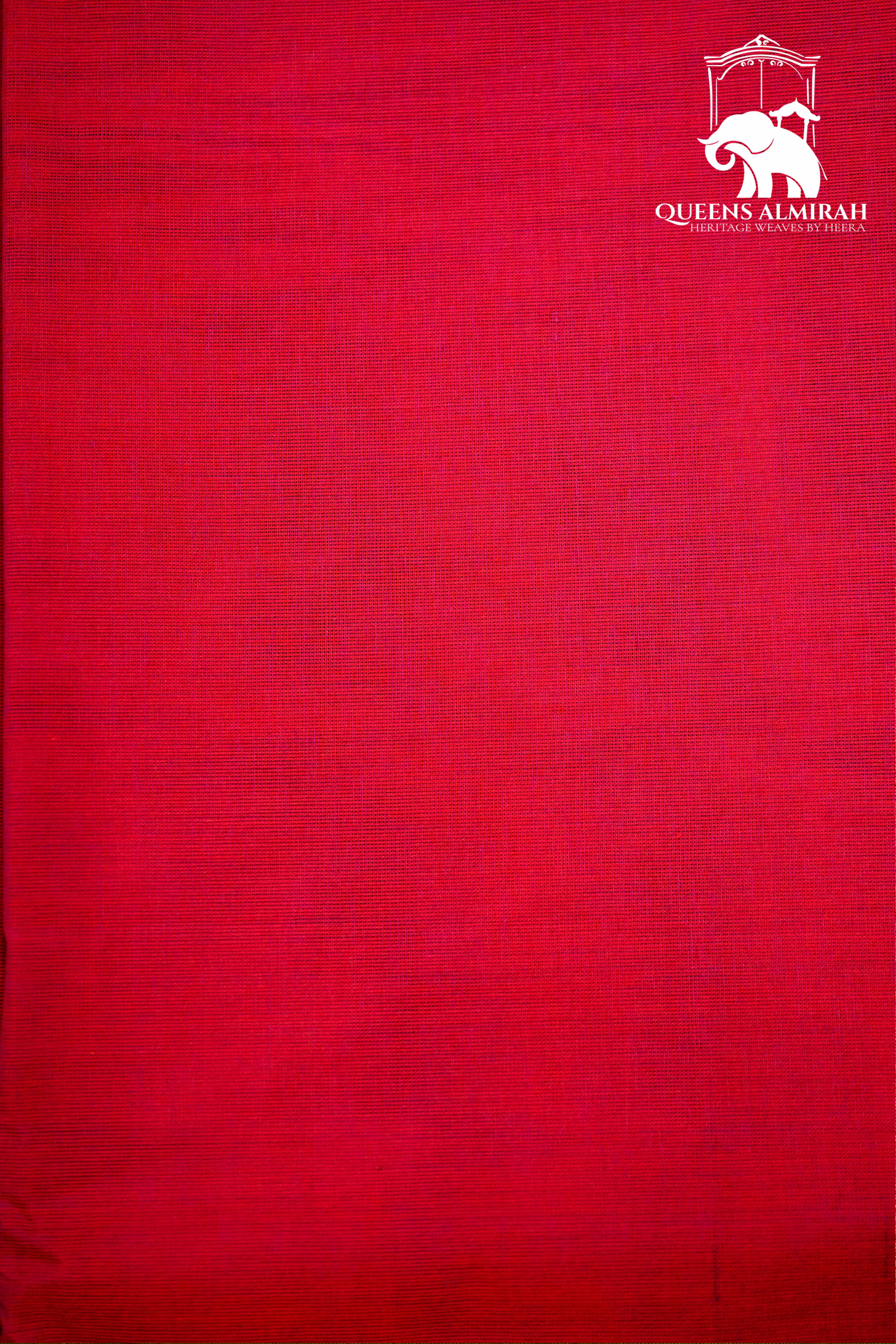 ROYAL PINK WITH PALE GREEN KANCHI COTTON SAREE - Queens Jewel Emporium