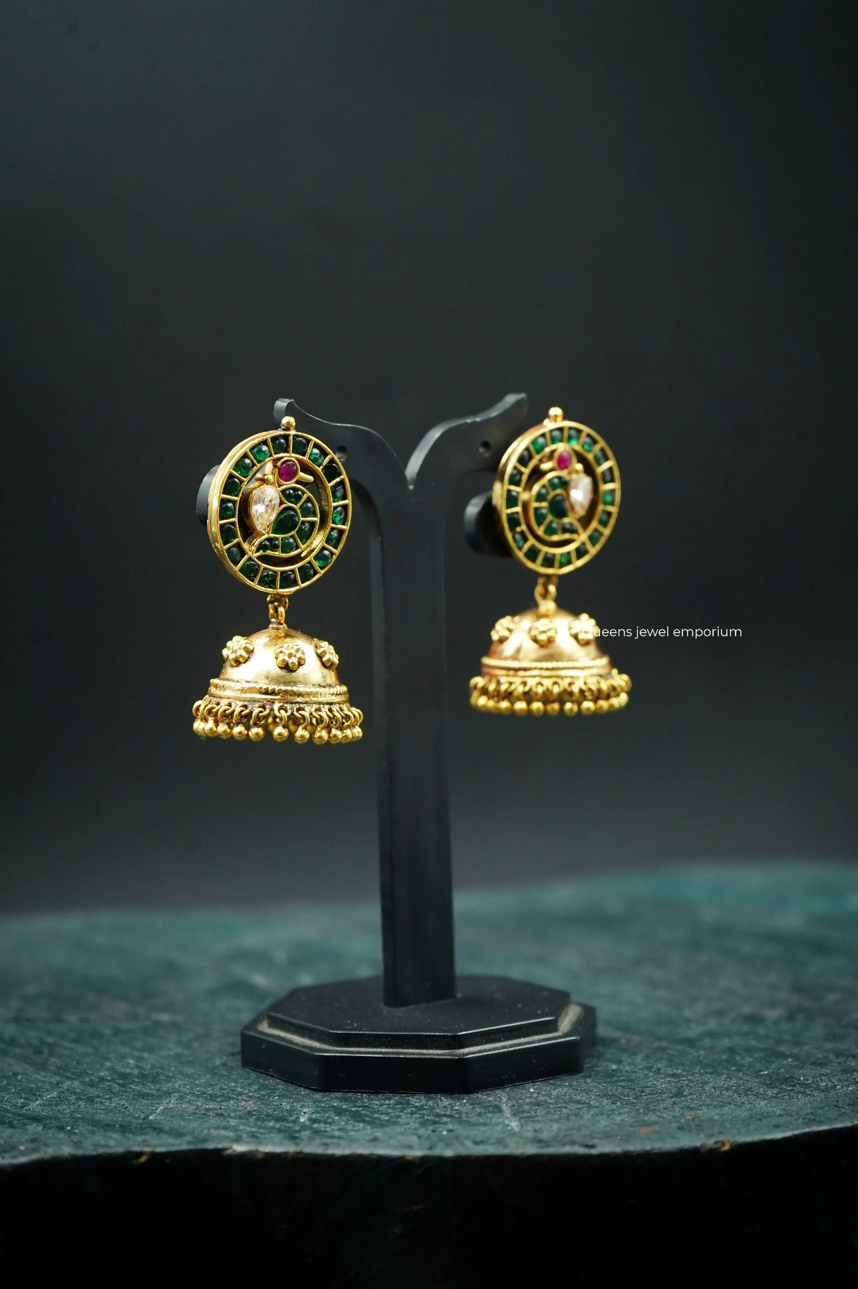 RUKMINI JHUMKA - Queens Jewel Emporium