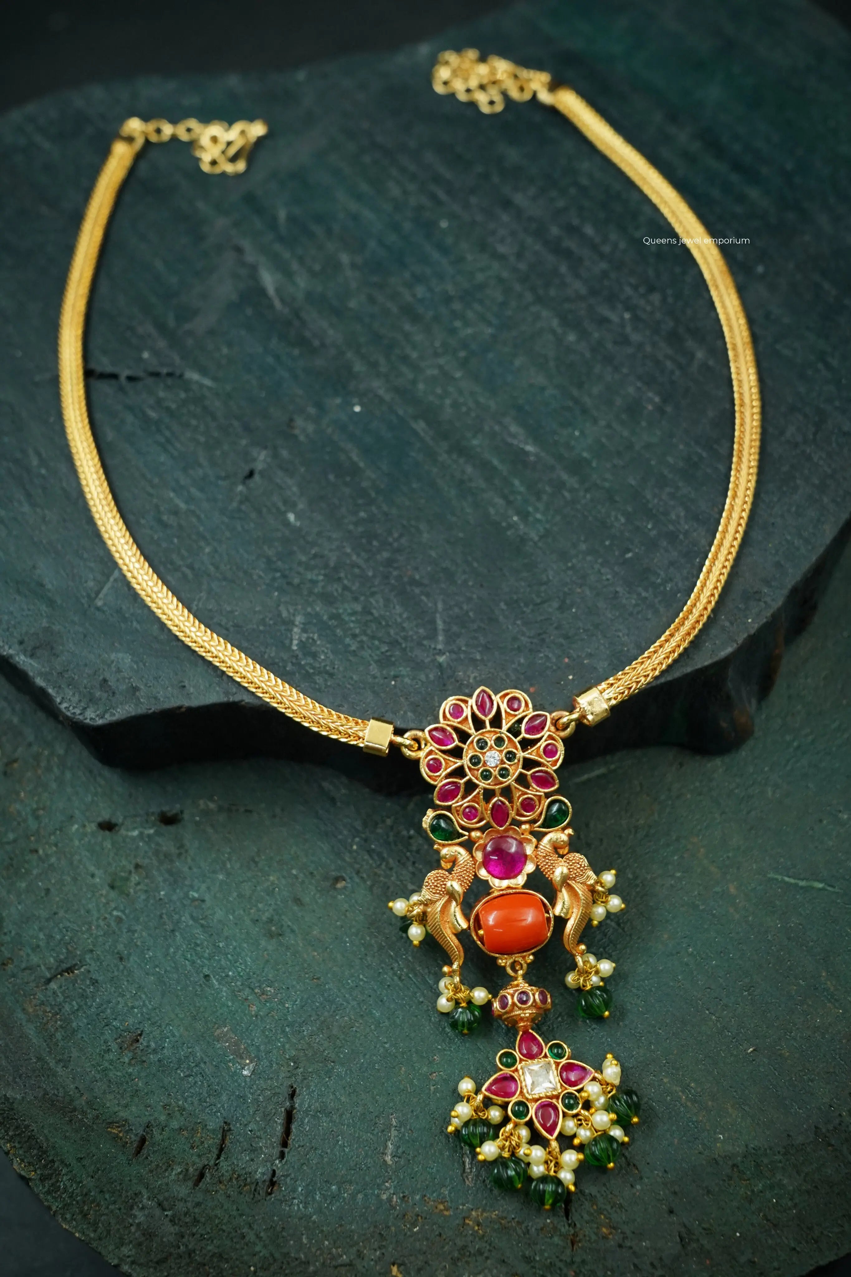 Raksha Mid Chain Queens_collections_add
