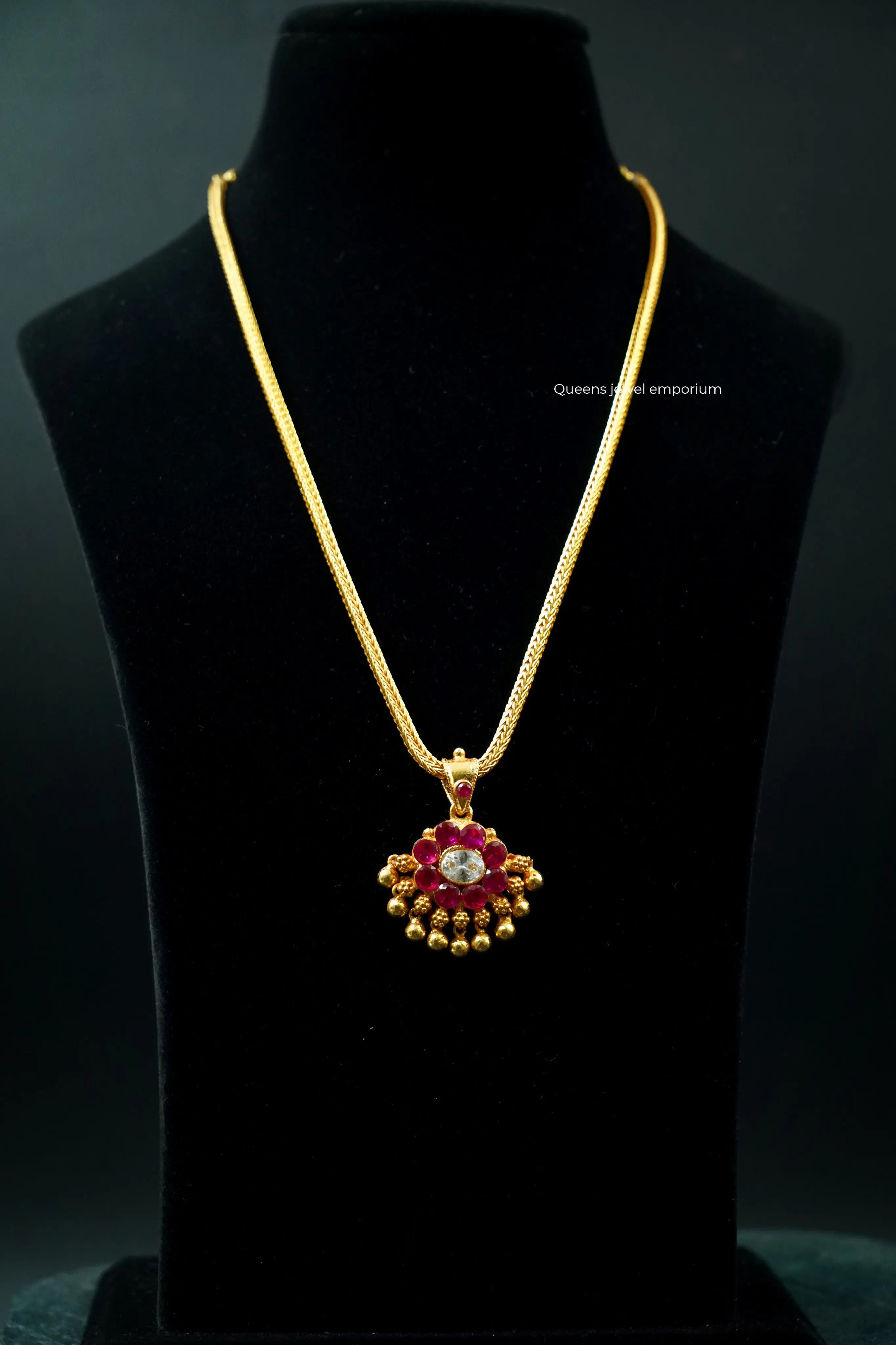 Riya Simple Pendant - Queens Jewel Emporium