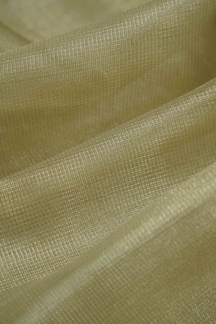 SANDAL KOTA TISSUE SAREE 2 - Queens Jewel Emporium
