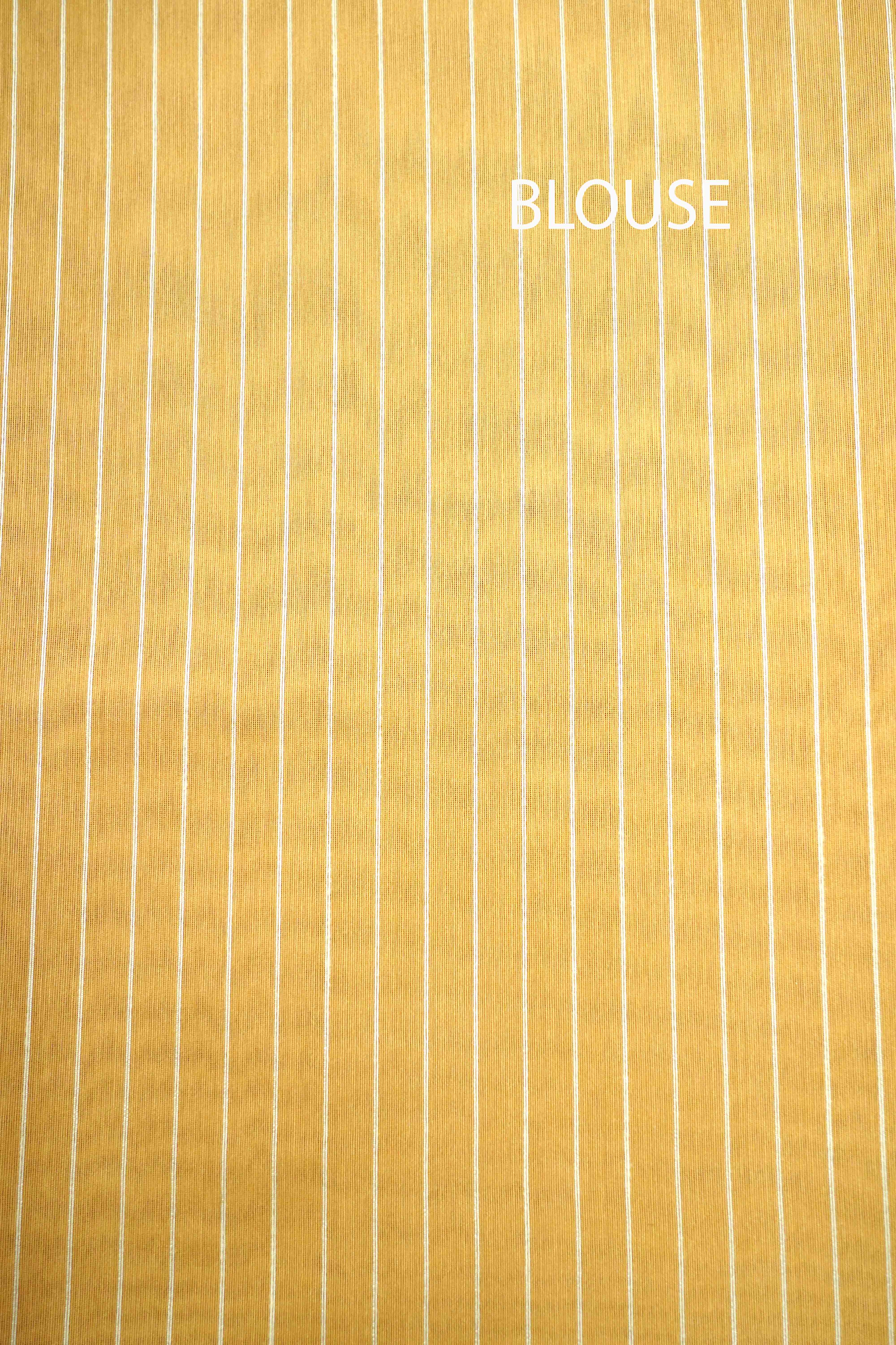SAFFRON MANGO JAMDANI COTTON SAREE - Queens Jewel Emporium