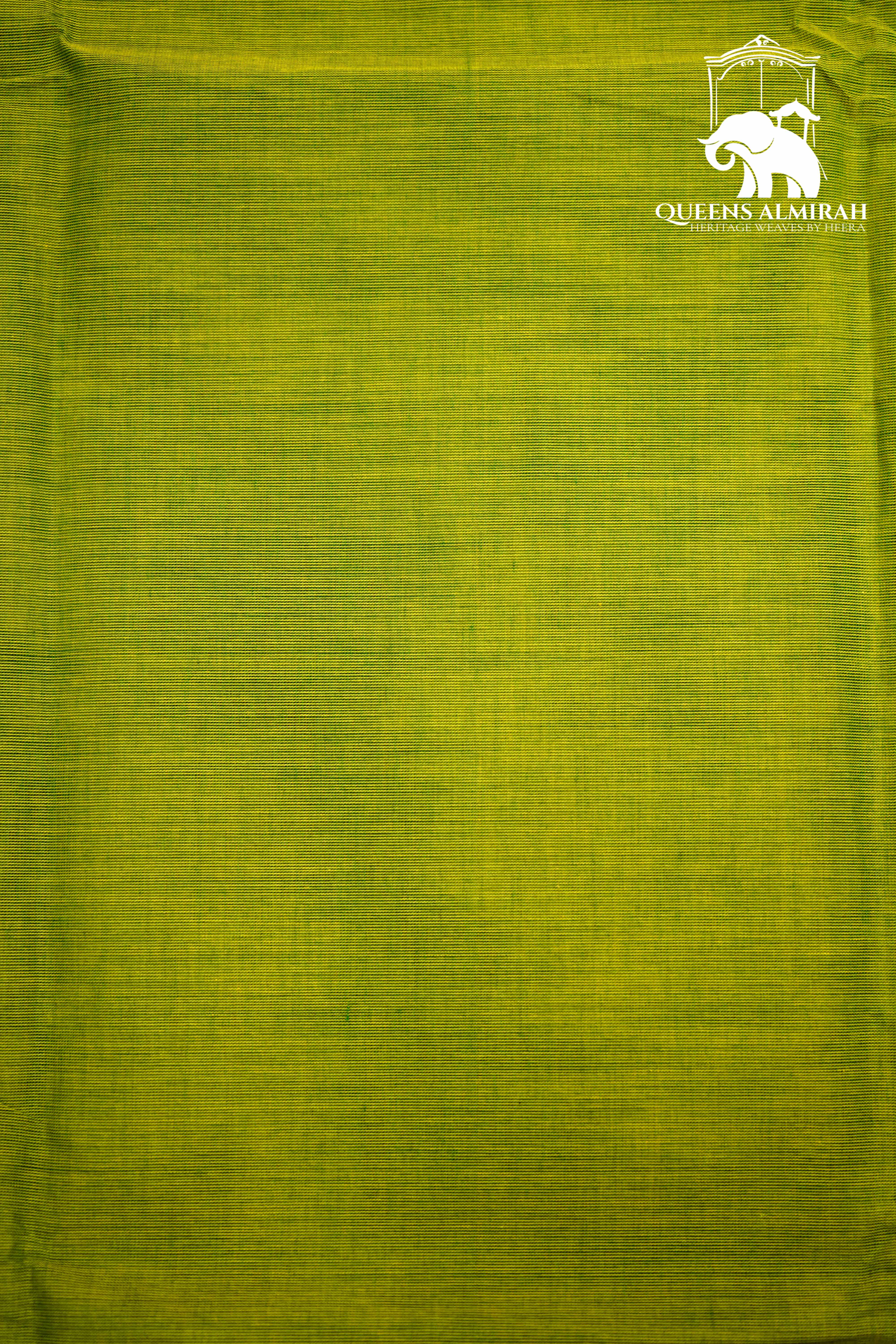 SALAD GREEN WITH GRAPE PURPLE KANCHI COTTON SAREE - Queens Jewel Emporium