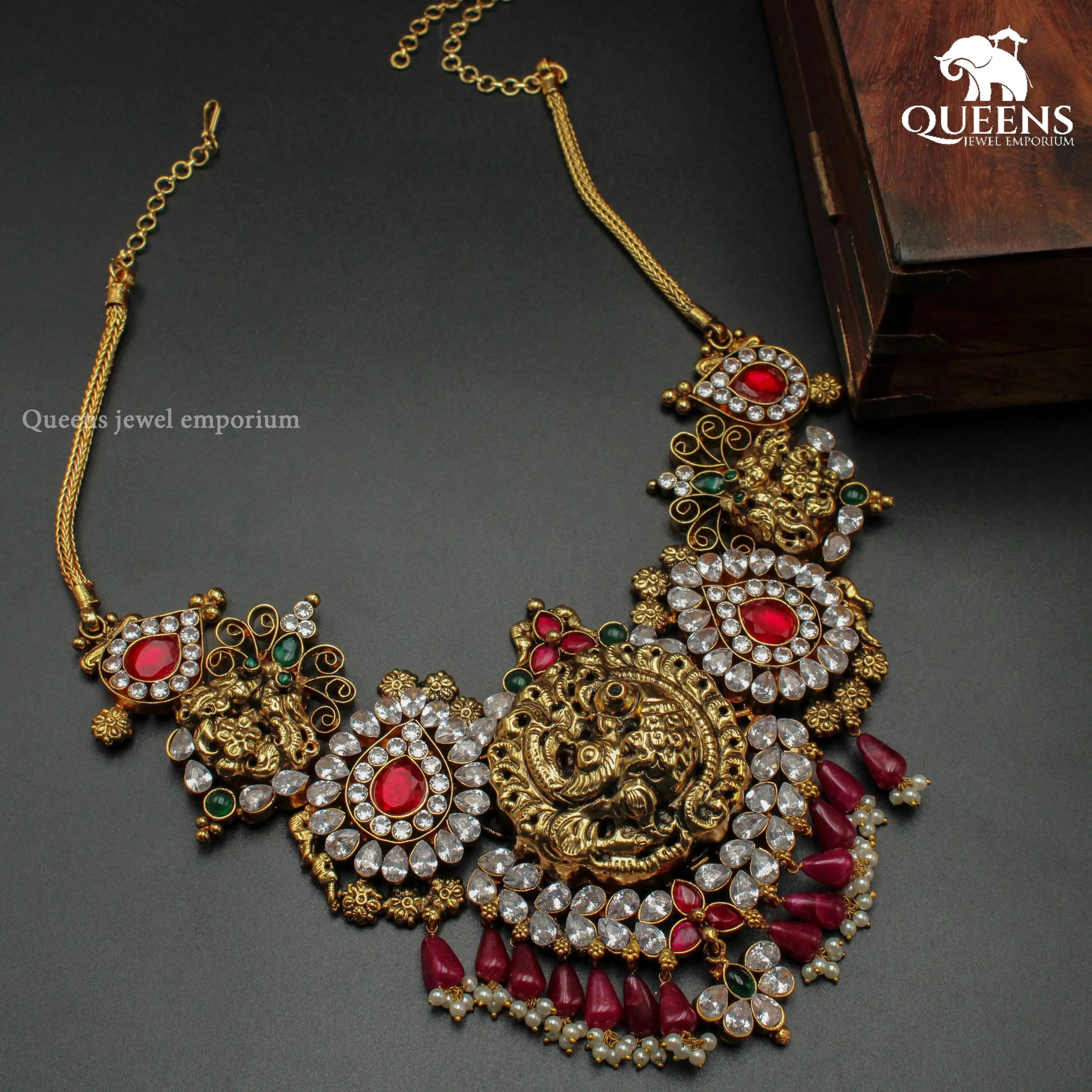 SAMBAVI NECKLACE - Queens Jewel Emporium